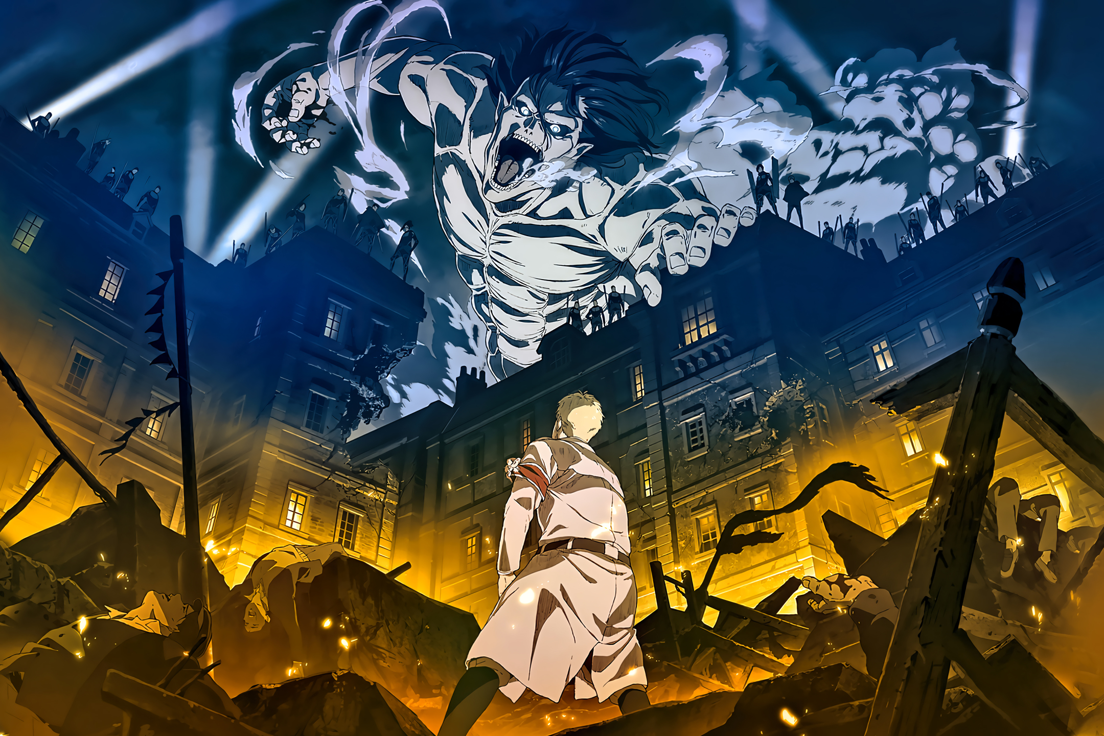 Free download wallpaper Attack On Titan, Shingeki No Kyojin, Anime on your PC desktop