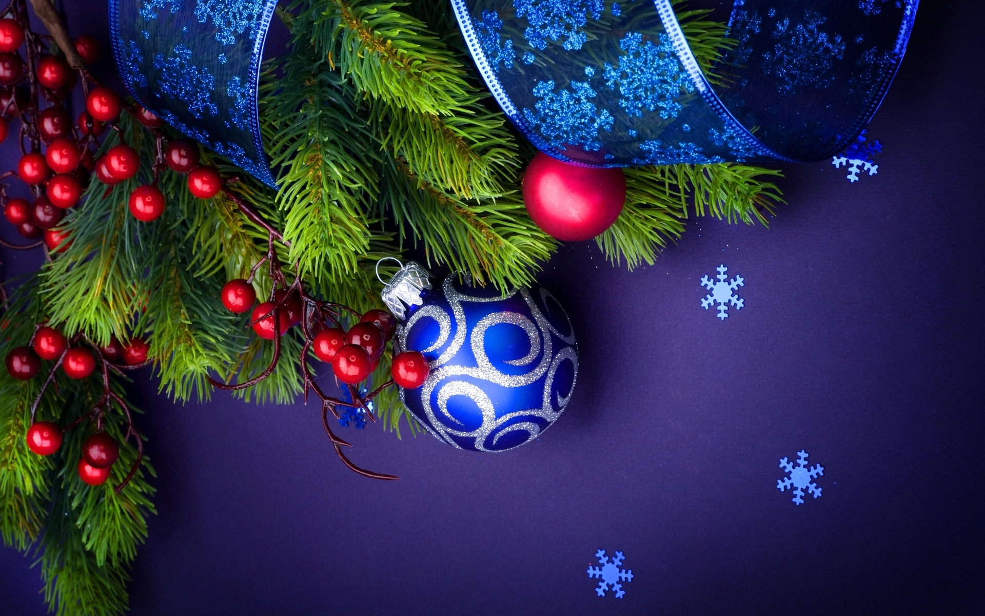 Скачать обои бесплатно Праздники, Рождество (Christmas Xmas), Фон, Новый Год (New Year) картинка на рабочий стол ПК