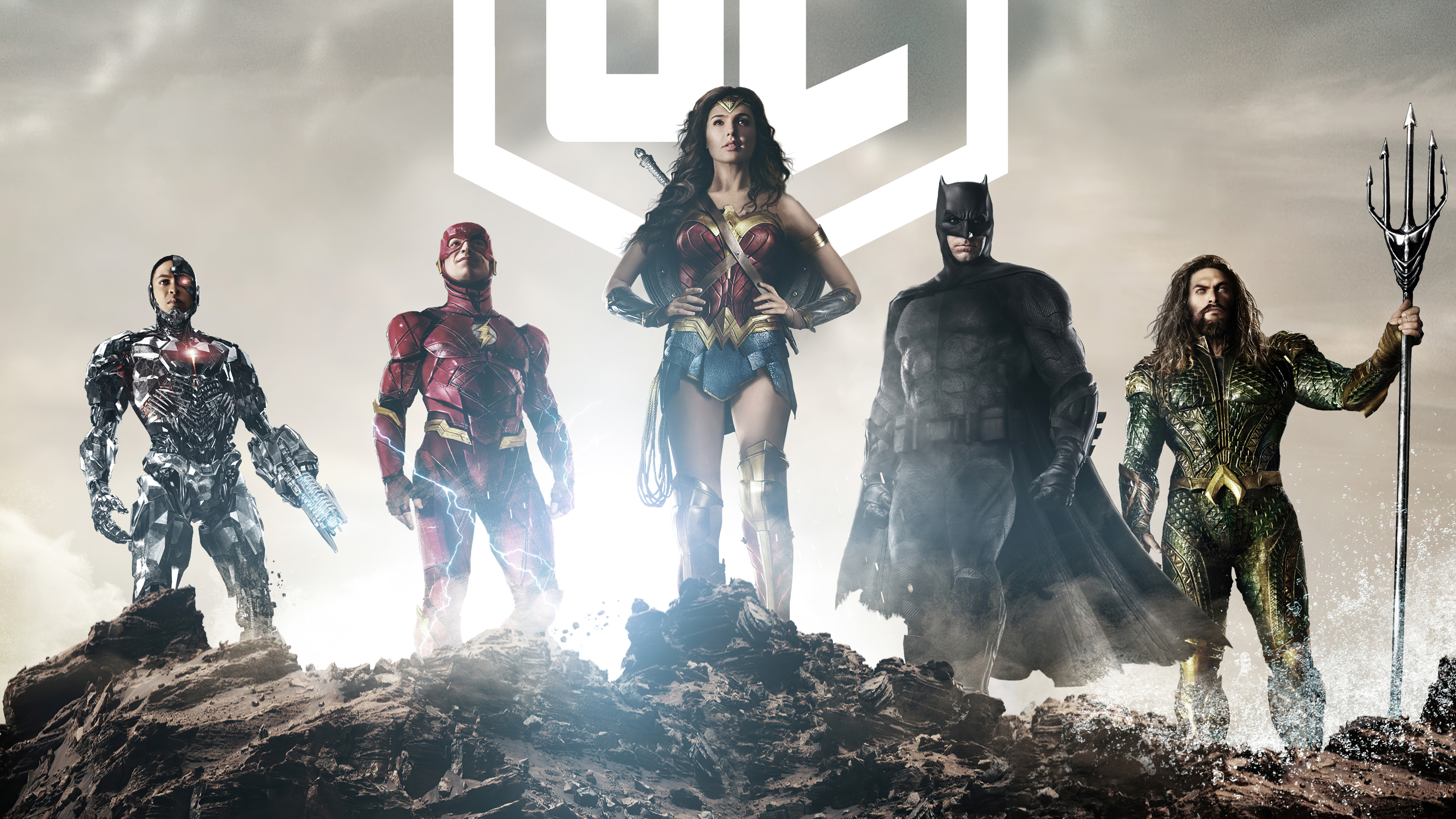 Handy-Wallpaper Batman, Blinken, Filme, Aquaman, Wonderwoman, Cyborg (Dc Comics), Justice League, Zack Snyder: Justice League kostenlos herunterladen.