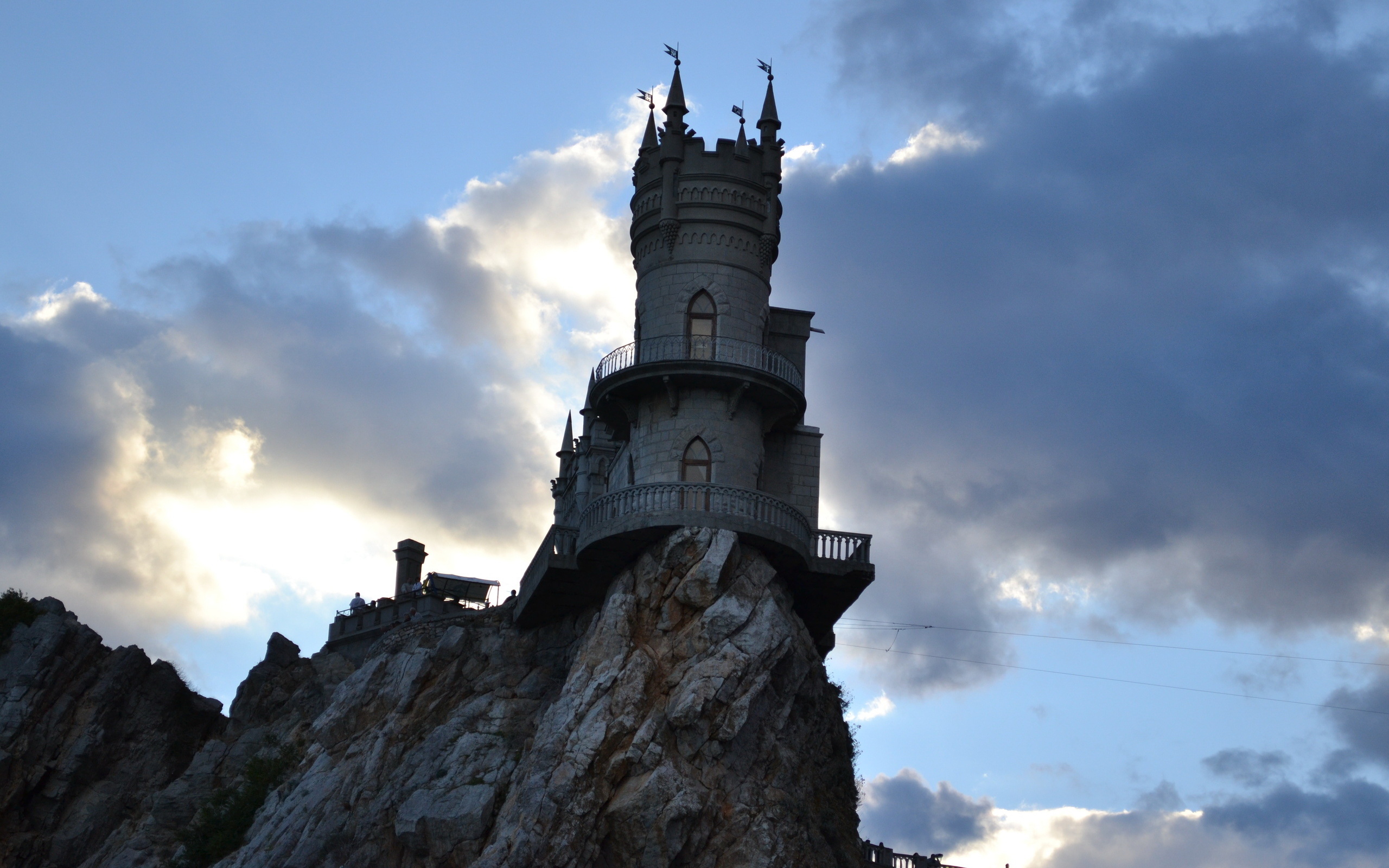 man made, swallow's nest, castle, russia, yalta