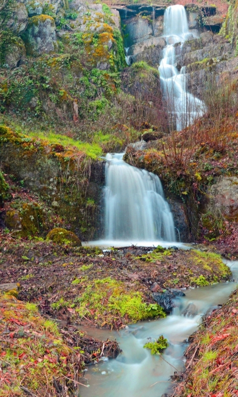 Handy-Wallpaper Wasserfälle, Wasserfall, Erde/natur kostenlos herunterladen.