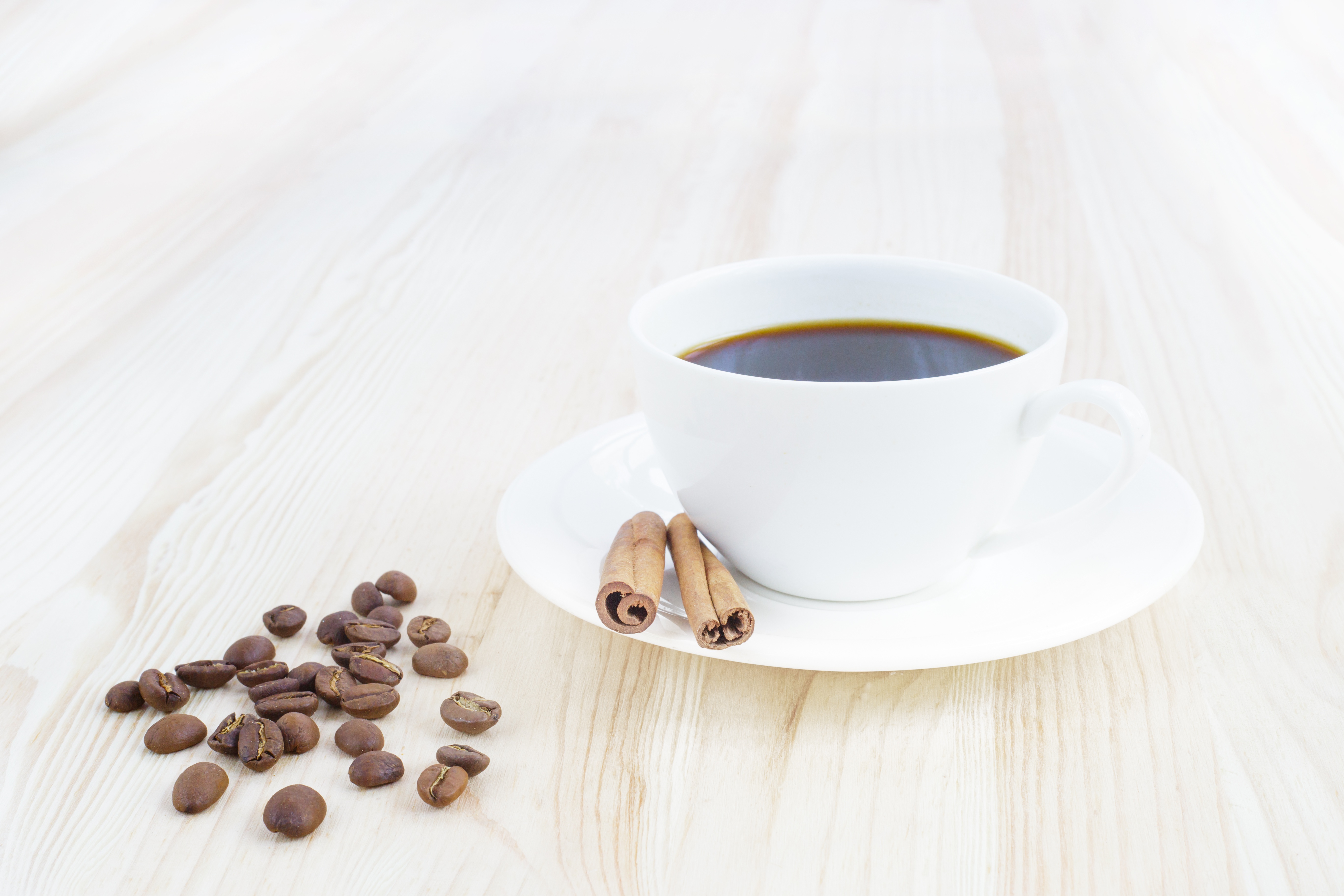 Free download wallpaper Food, Coffee, Cinnamon, Cup, Coffee Beans on your PC desktop