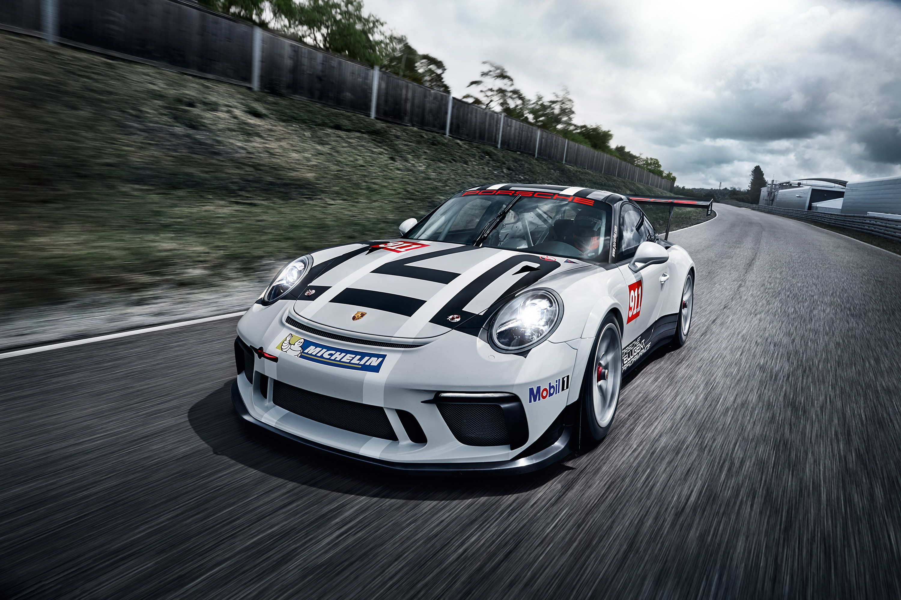 Скачать обои Кубок Porsche 911 Gt3 на телефон бесплатно