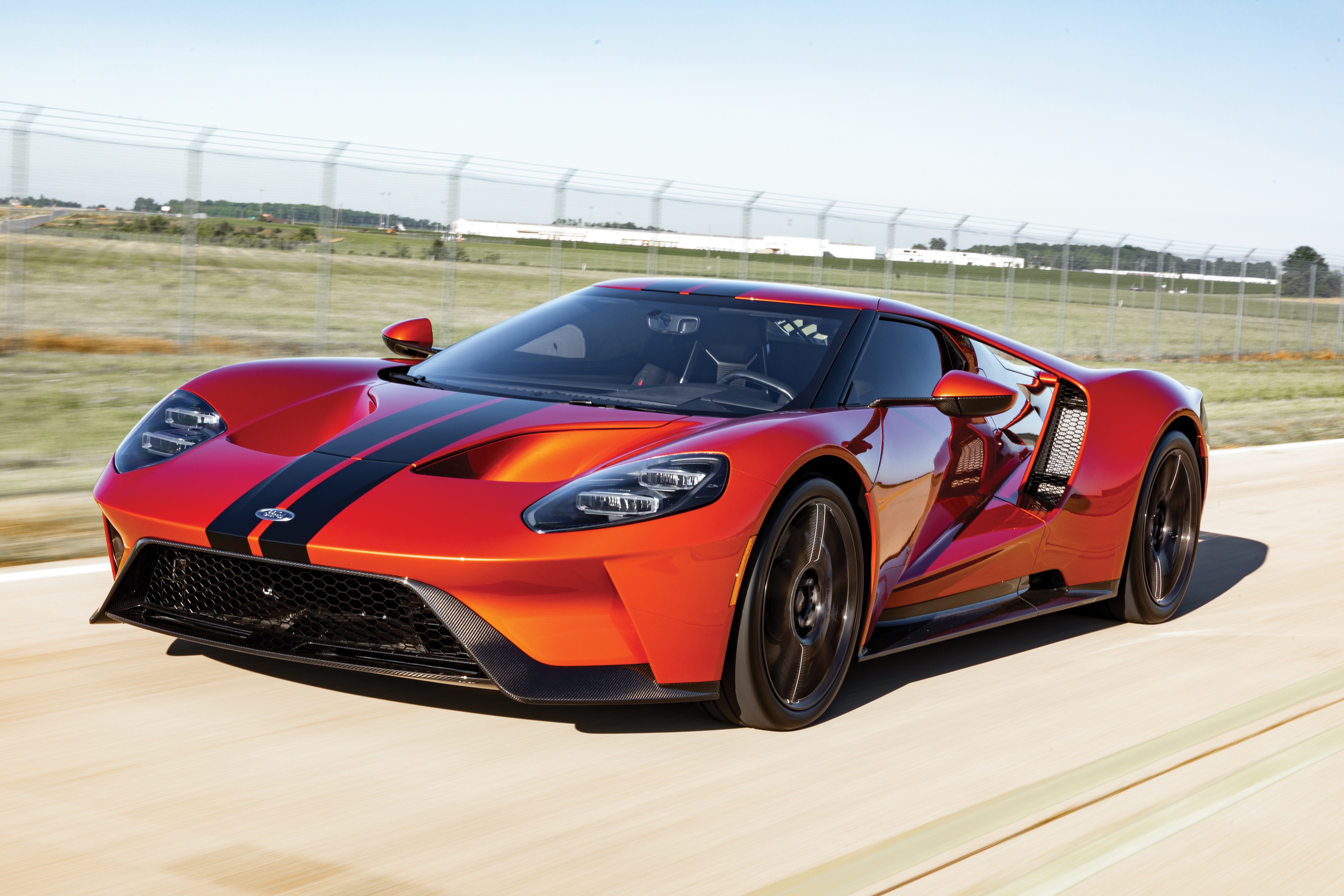 Free download wallpaper Ford, Car, Supercar, Ford Gt, Vehicles, Orange Car on your PC desktop