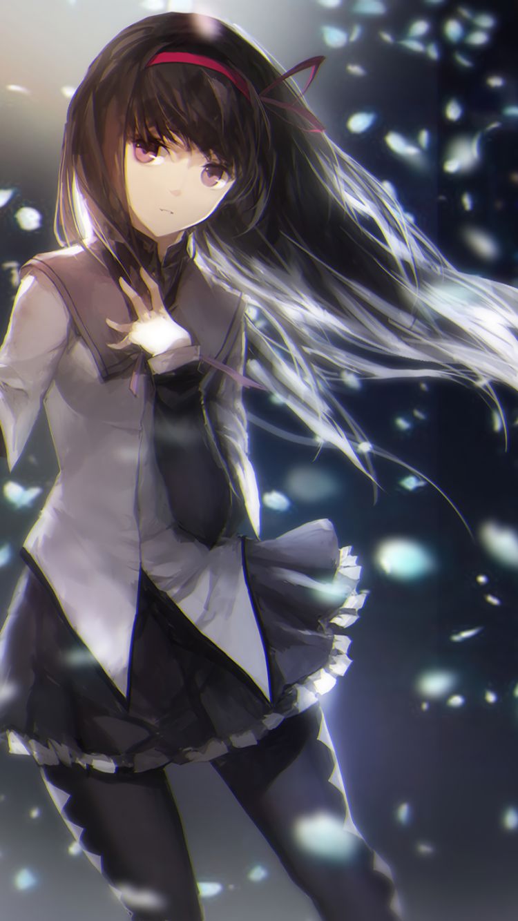 Download mobile wallpaper Anime, Puella Magi Madoka Magica, Homura Akemi for free.