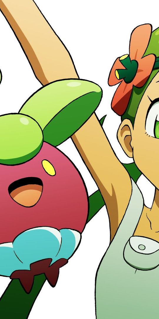 Phone wallpaper: Anime, Pokémon, Bounsweet (Pokémon), Mallow (Pokémon ...