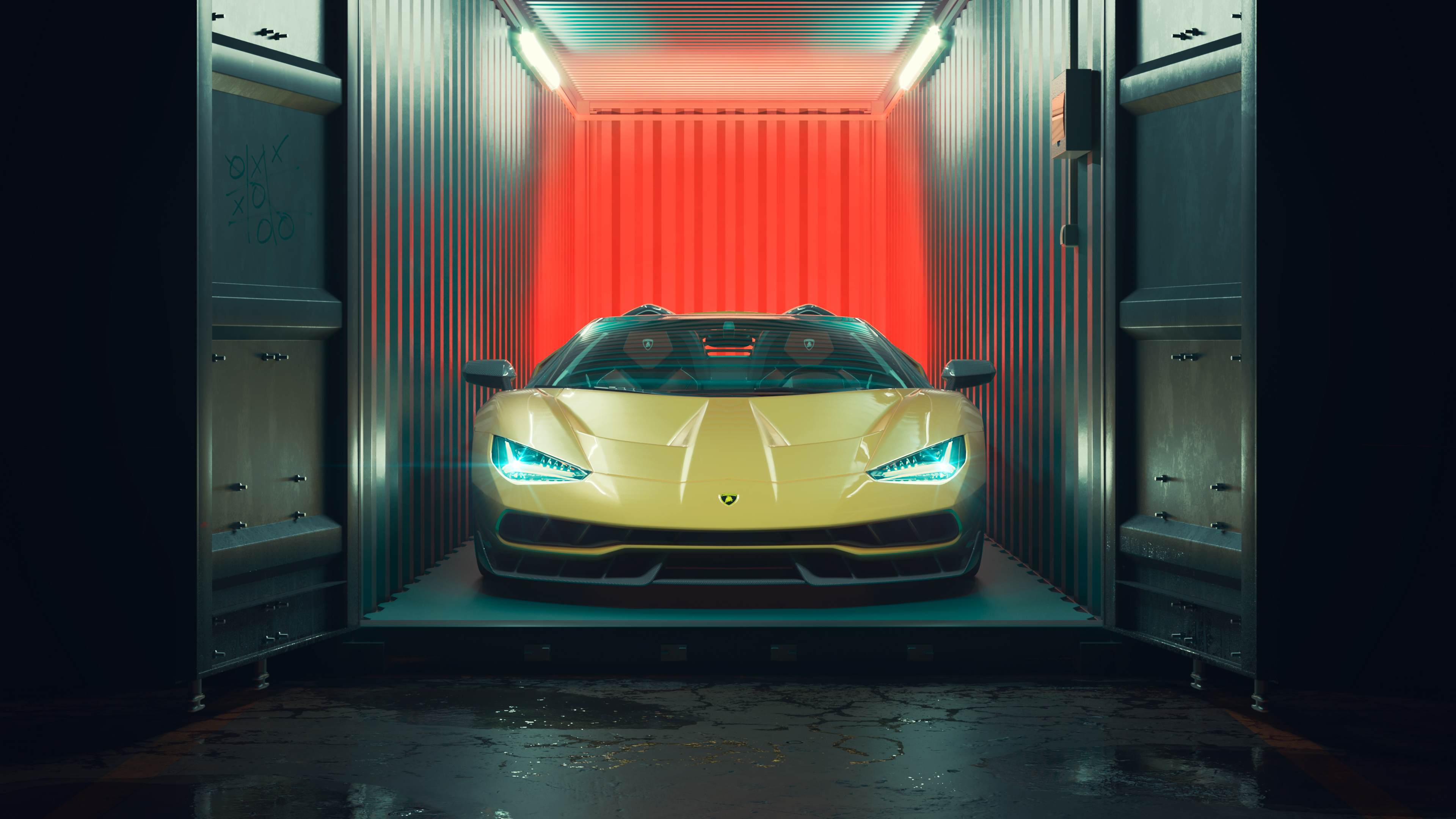 Baixe gratuitamente a imagem Lamborghini, Carro, Super Carro, Veículos, Carro Amarelo, Lamborghini Centenario na área de trabalho do seu PC