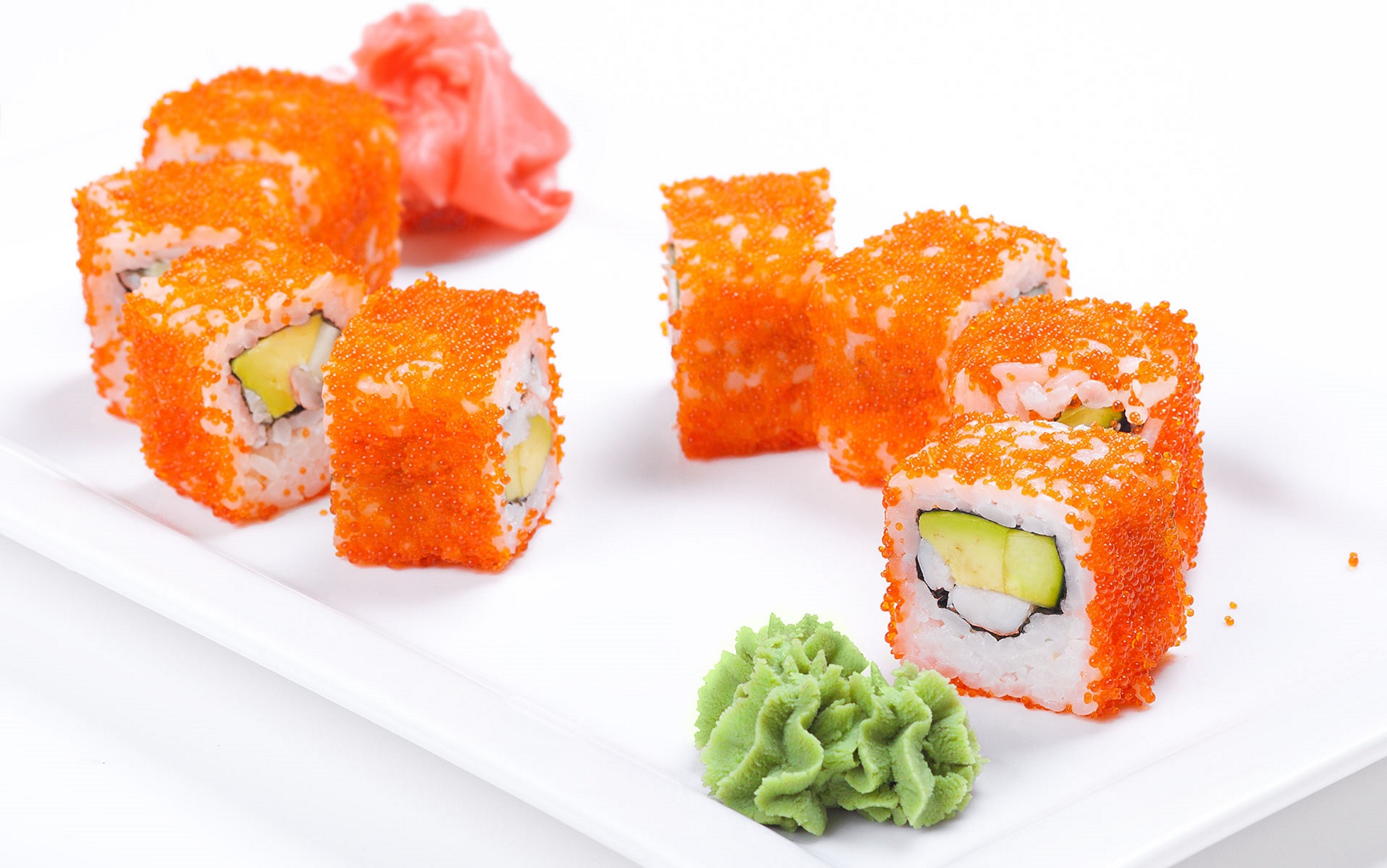 Download mobile wallpaper Food, Sushi, Seafood for free.