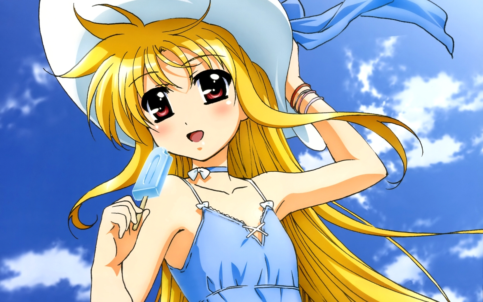 Free download wallpaper Anime, Magical Girl Lyrical Nanoha on your PC desktop