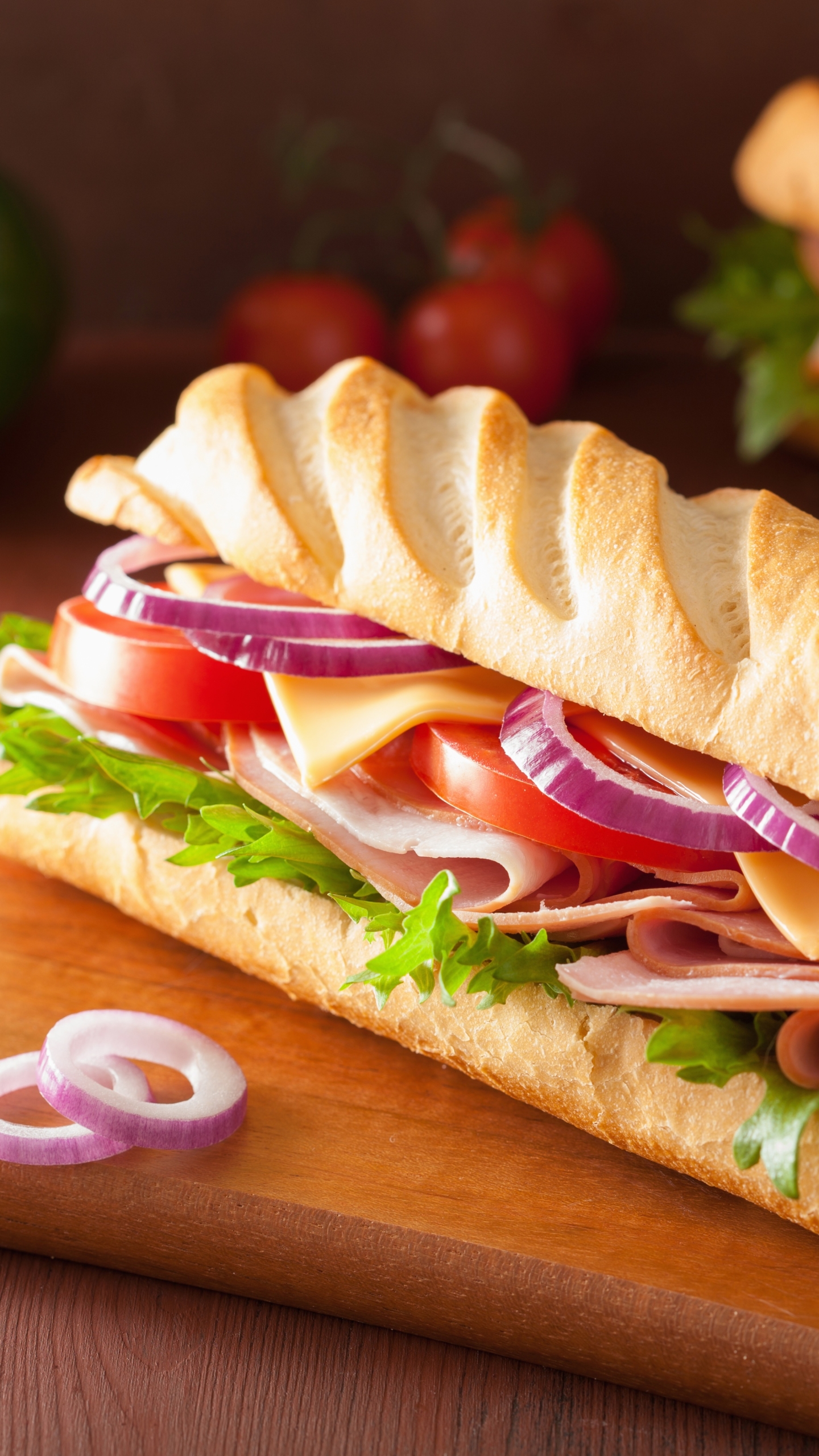 Handy-Wallpaper Brot, Sandwich, Nahrungsmittel kostenlos herunterladen.