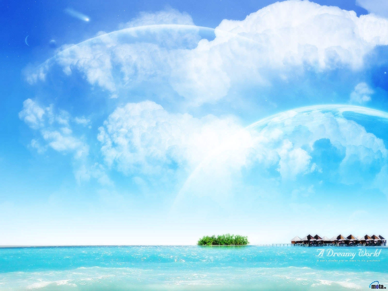 Download mobile wallpaper Landscape, Sky, Sea for free.