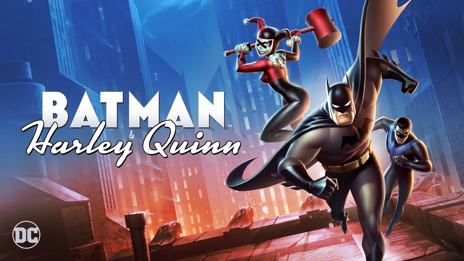 Laden Sie Batman And Harley Quinn HD-Desktop-Hintergründe herunter