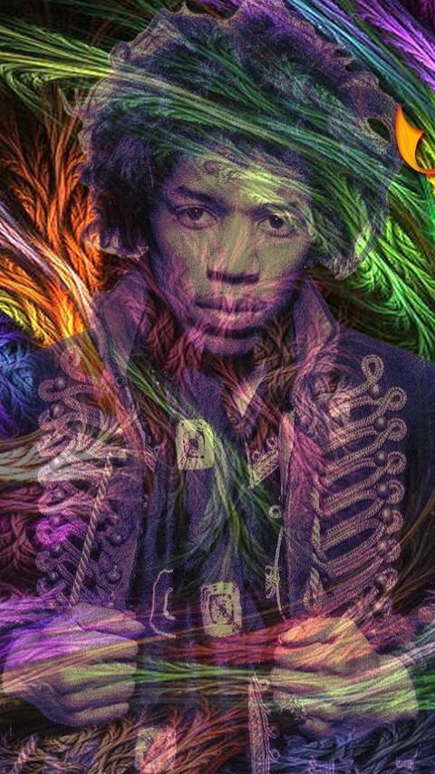 Descarga gratuita de fondo de pantalla para móvil de Música, La Música Rock), Jimi Hendrix.