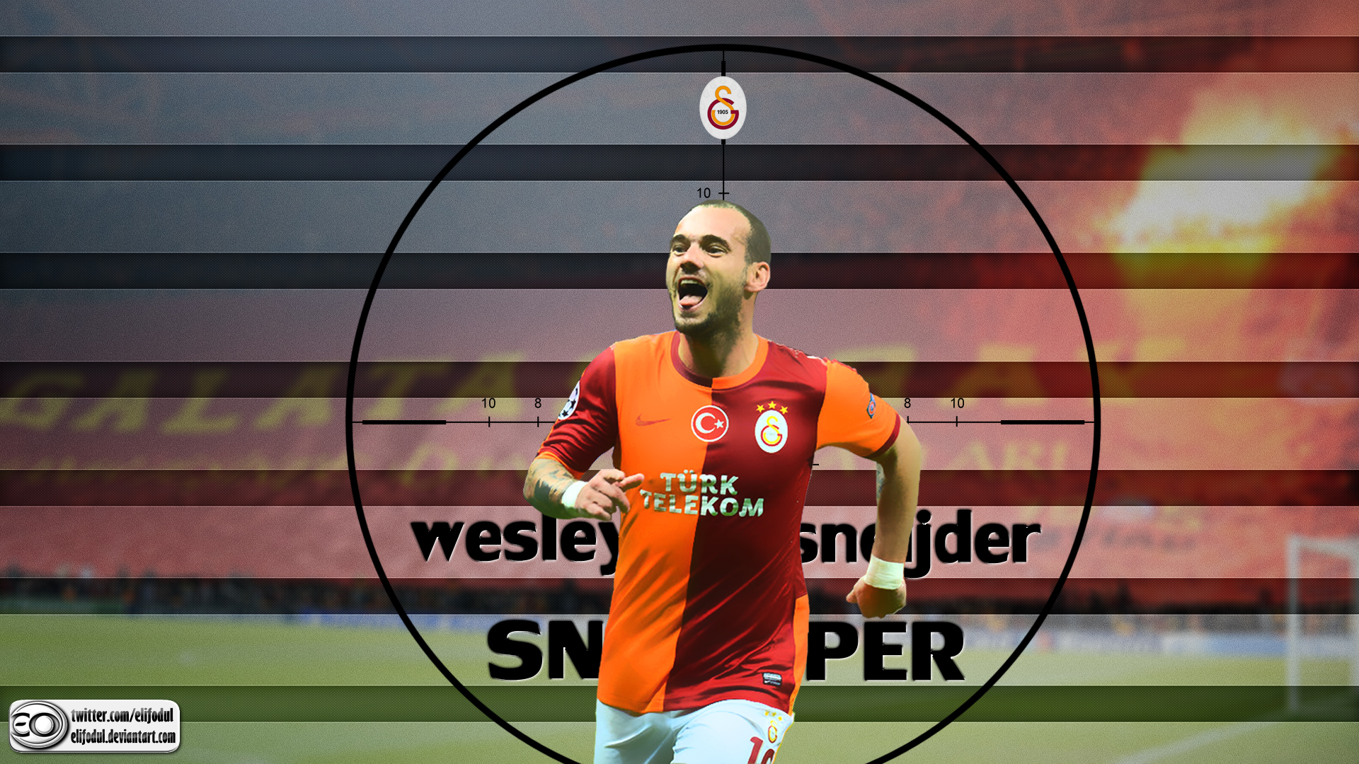 Baixar papel de parede para celular de Esportes, Futebol, Galatasaray S K, Wesley Sneijder gratuito.