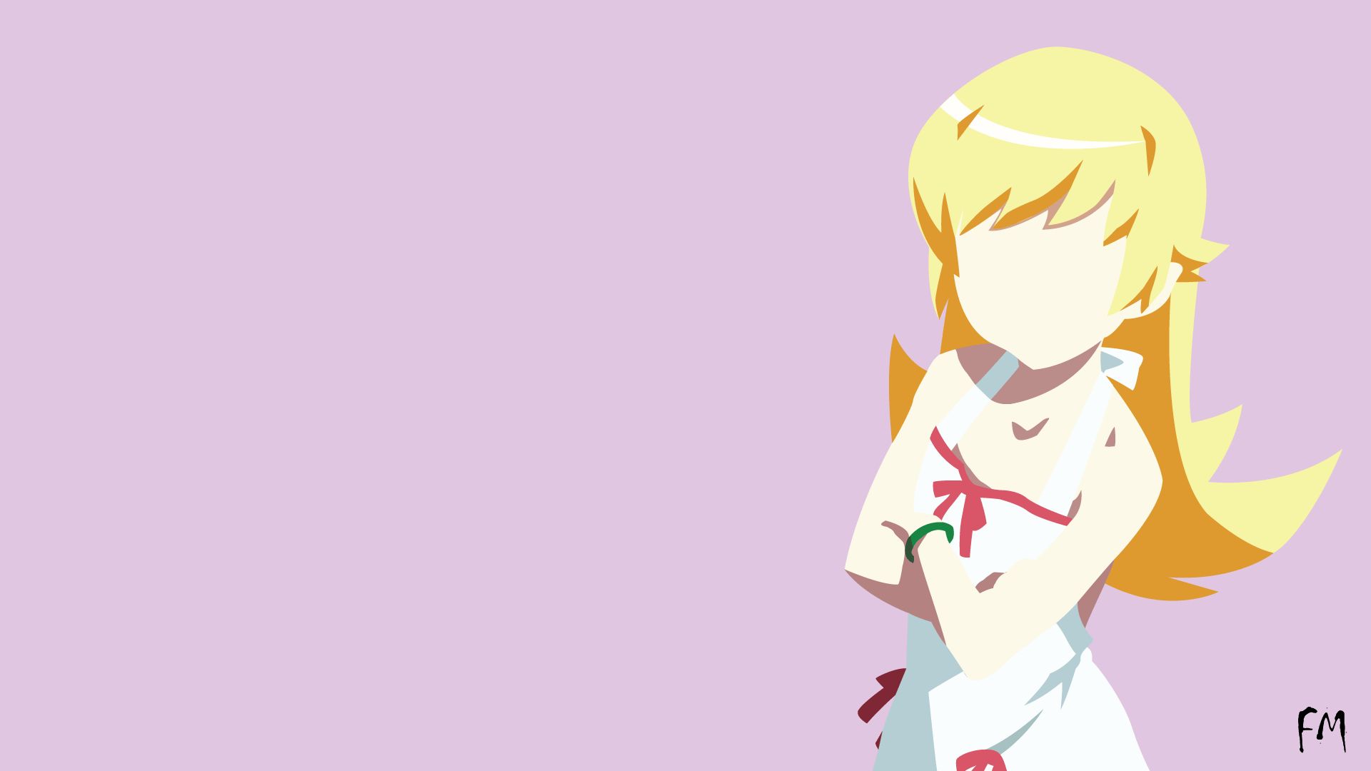 Baixar papel de parede para celular de Anime, Monogatari (Série), Shinobu Oshino gratuito.