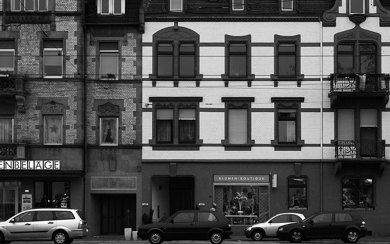 Handy-Wallpaper Gebäude, Schwarz Weiss, Menschengemacht kostenlos herunterladen.