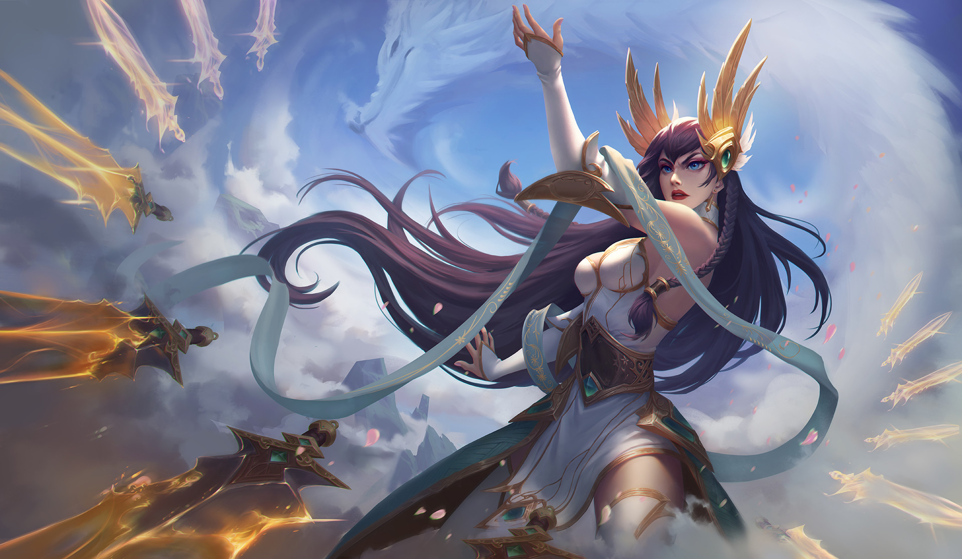 Download mobile wallpaper League Of Legends, Video Game, Irelia (League Of Legends) for free.