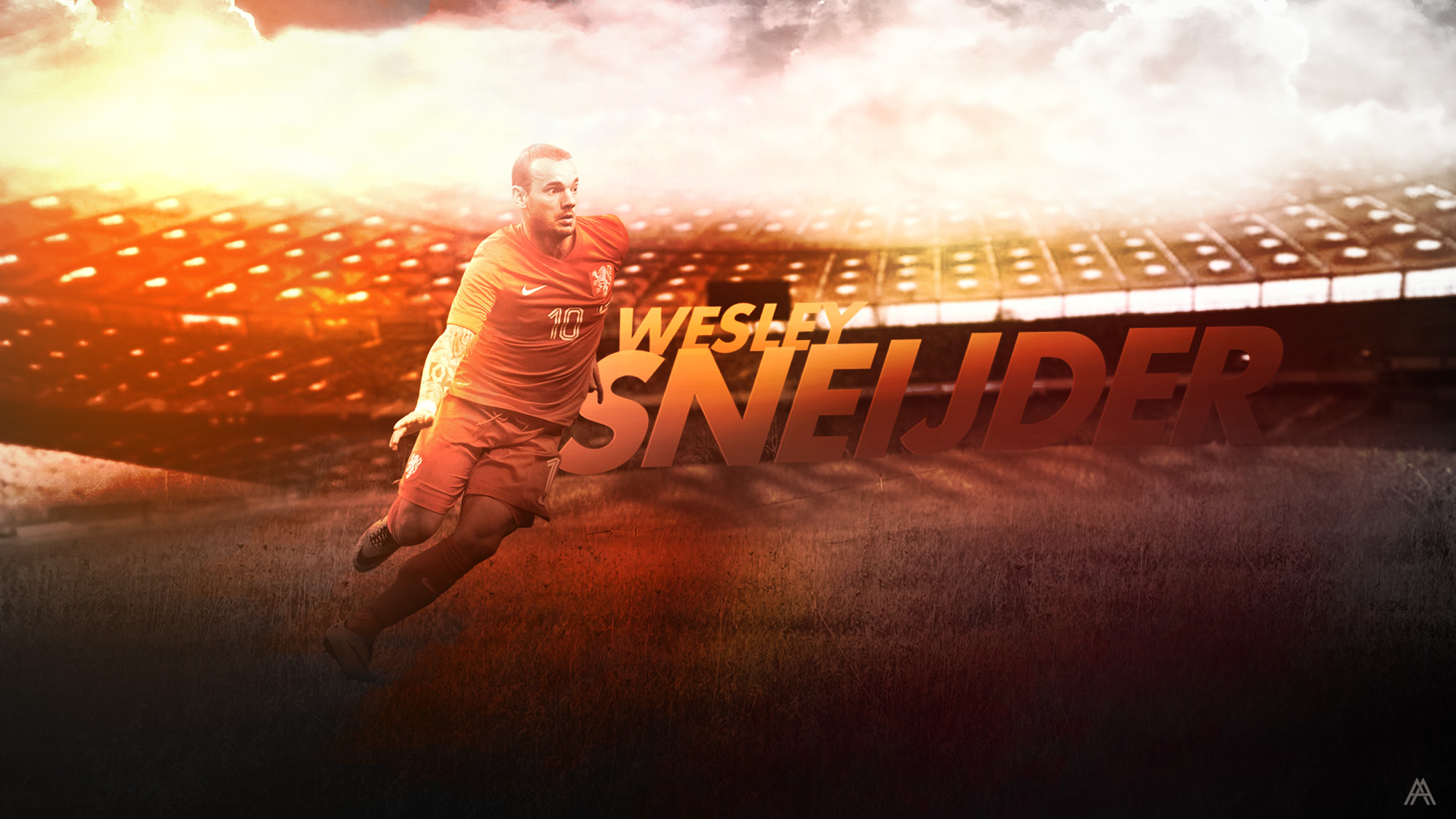 Baixe gratuitamente a imagem Esportes, Futebol, Seleção Holandesa De Futebol, Wesley Sneijder na área de trabalho do seu PC