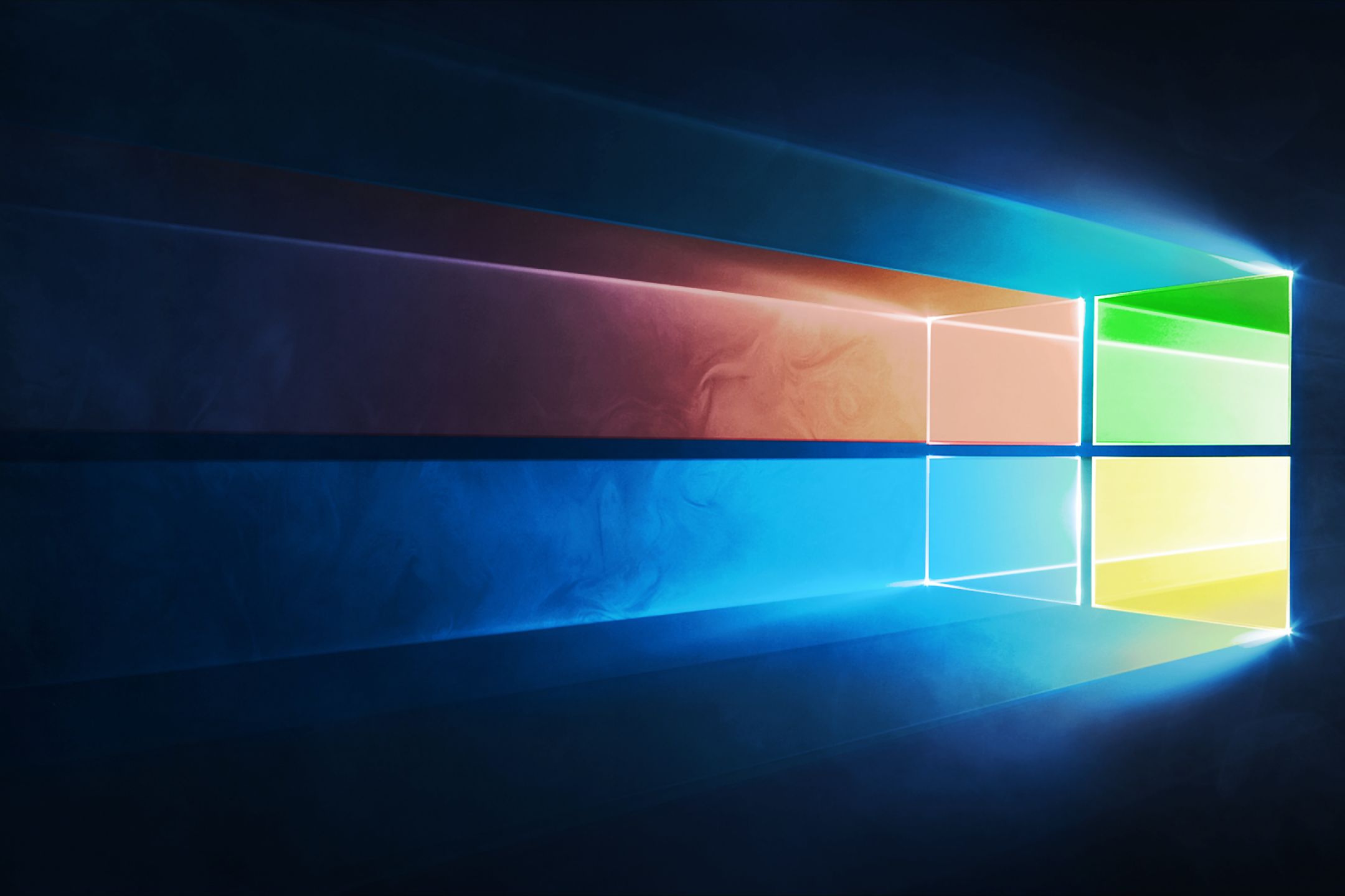 Handy-Wallpaper Fenster, Technologie, Logo, Windows 10 kostenlos herunterladen.