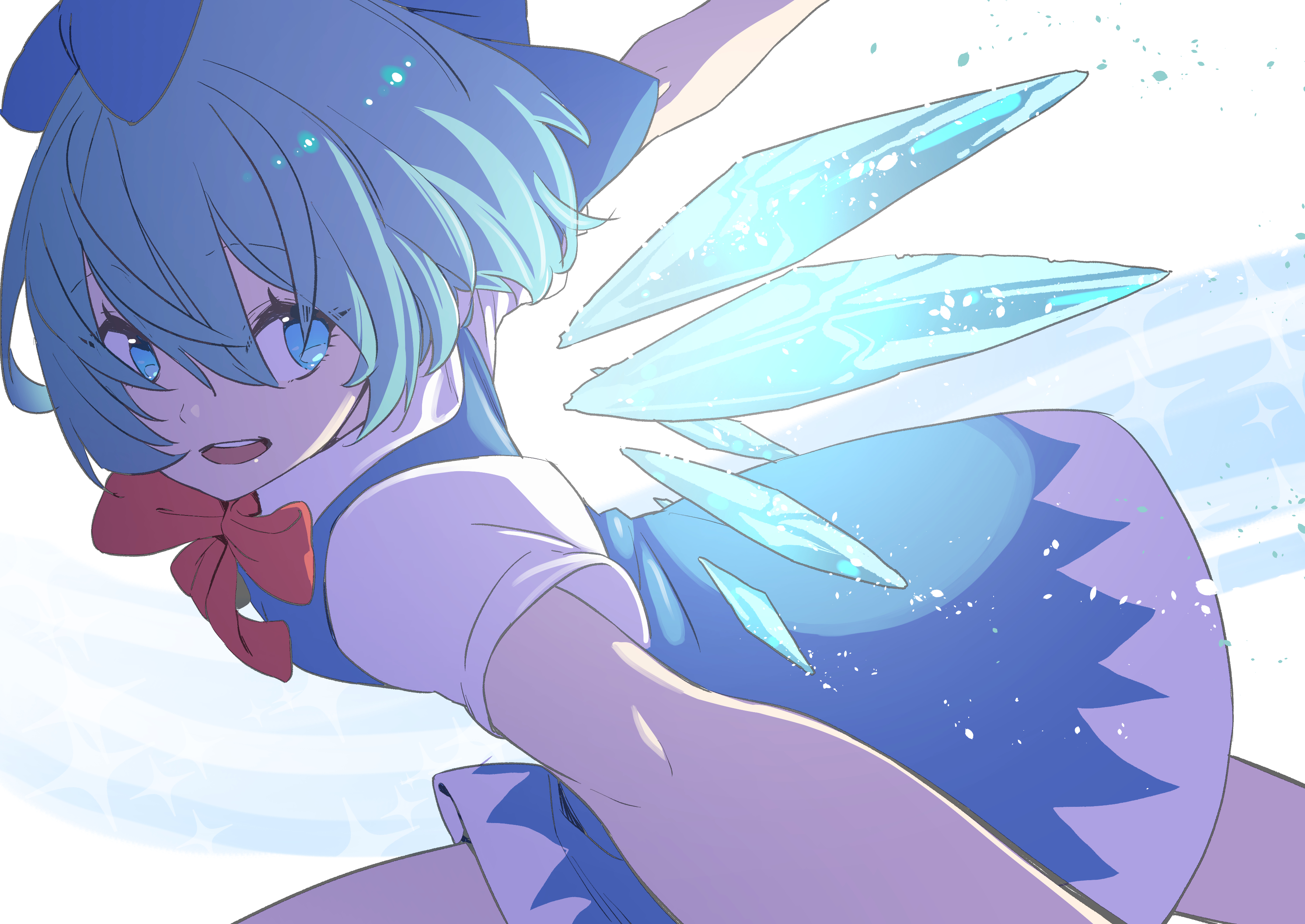 Téléchargez des papiers peints mobile Animé, Touhou, Cirno (Touhou) gratuitement.