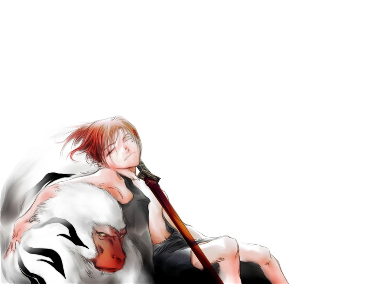 Handy-Wallpaper Bleach, Animes, Renji Abarai kostenlos herunterladen.