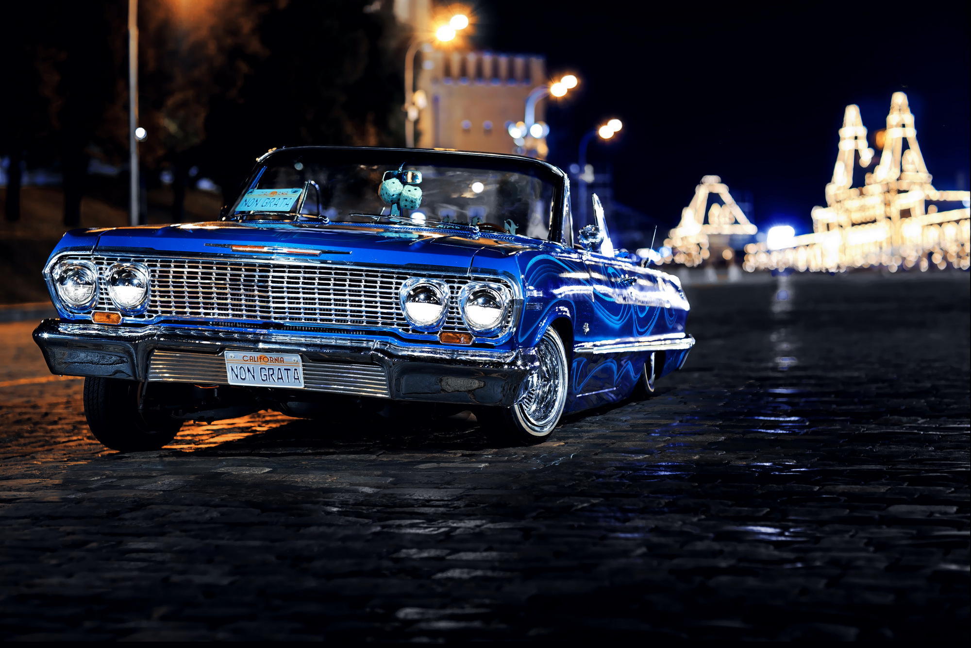 Download mobile wallpaper 1963 Chevrolet Impala, Chevrolet, Vehicles for free.