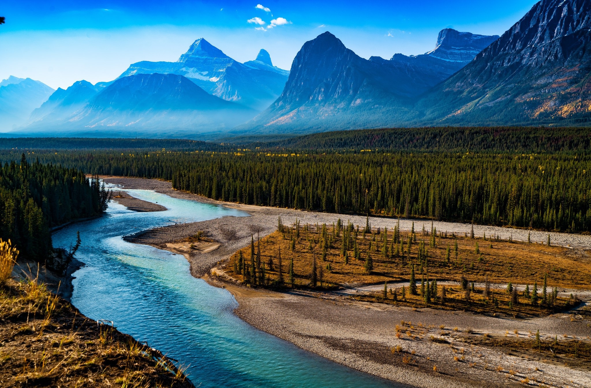 Free download wallpaper Landscape, Nature, Mountain, Forest, Earth, River, Scenic on your PC desktop