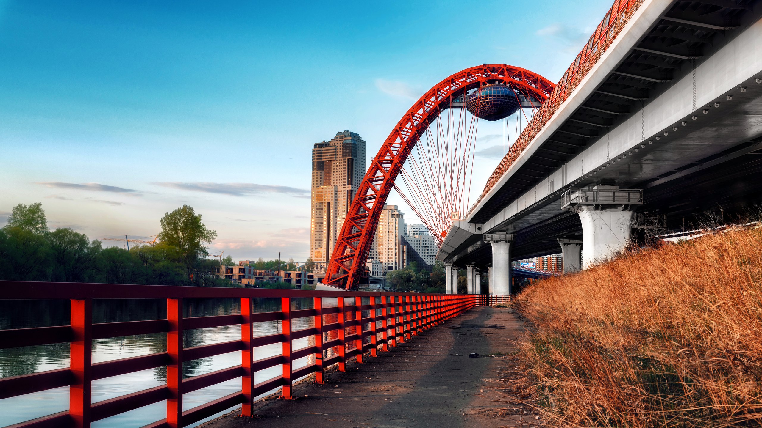 Download mobile wallpaper Bridges, Bridge, Russia, Man Made for free.