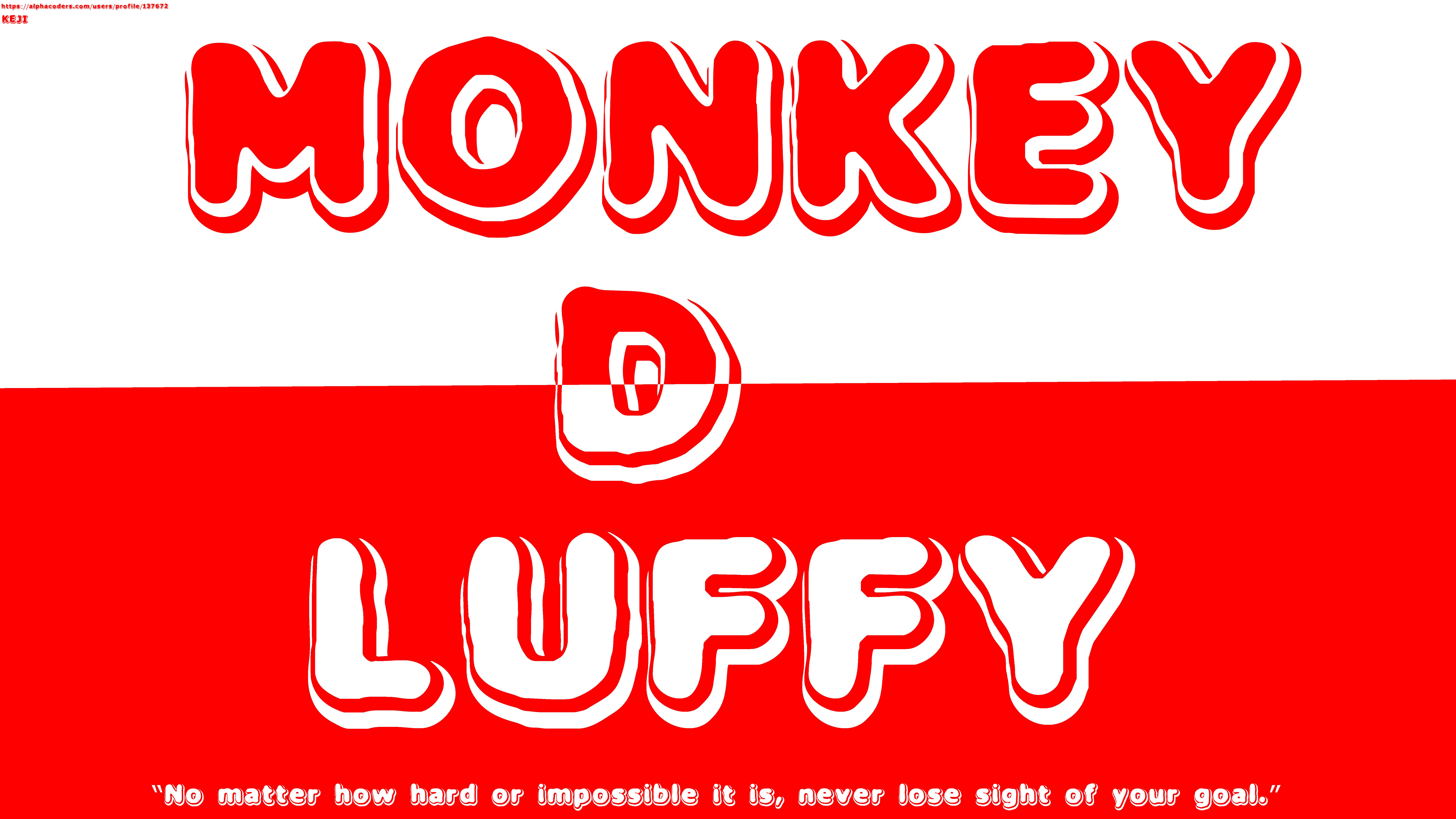 Descarga gratis la imagen Texto, Cita, Animado, One Piece, Monkey D Luffy en el escritorio de tu PC