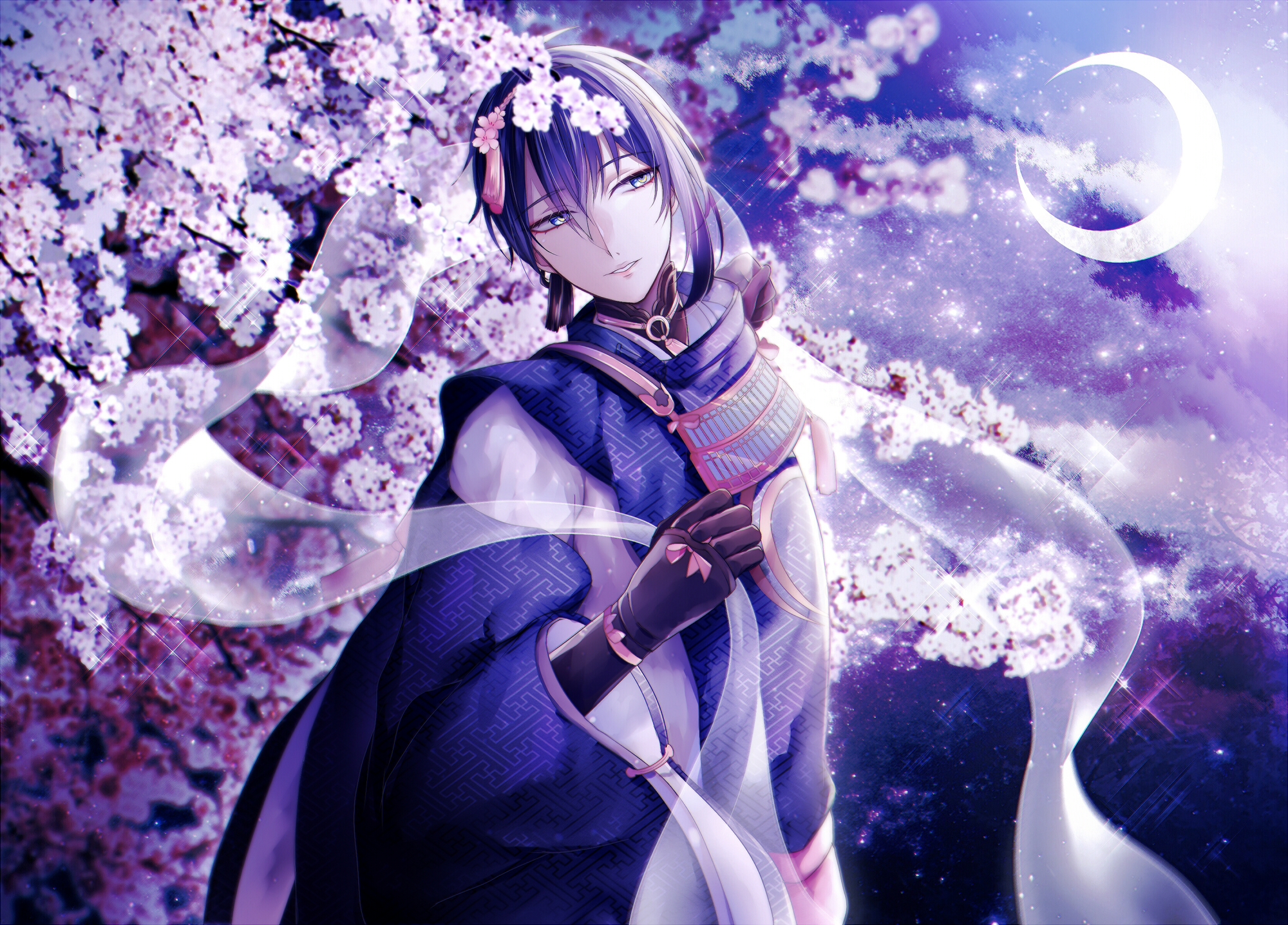 Free download wallpaper Anime, Touken Ranbu on your PC desktop