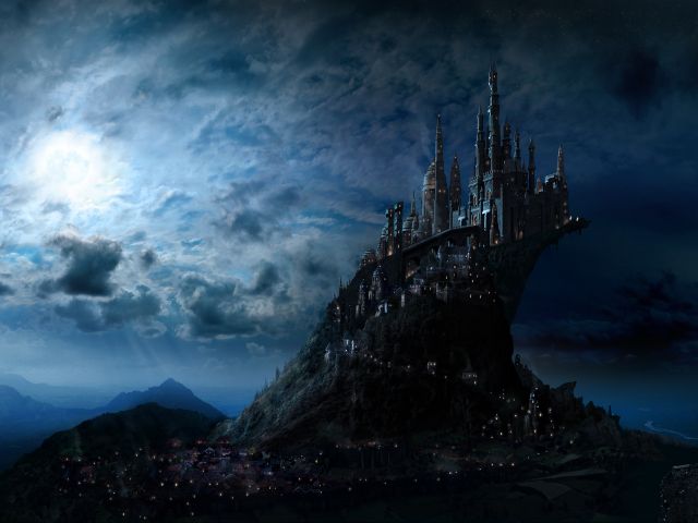 Download mobile wallpaper Fantasy, Harry Potter, Movie, Castle, Hogwarts Castle for free.
