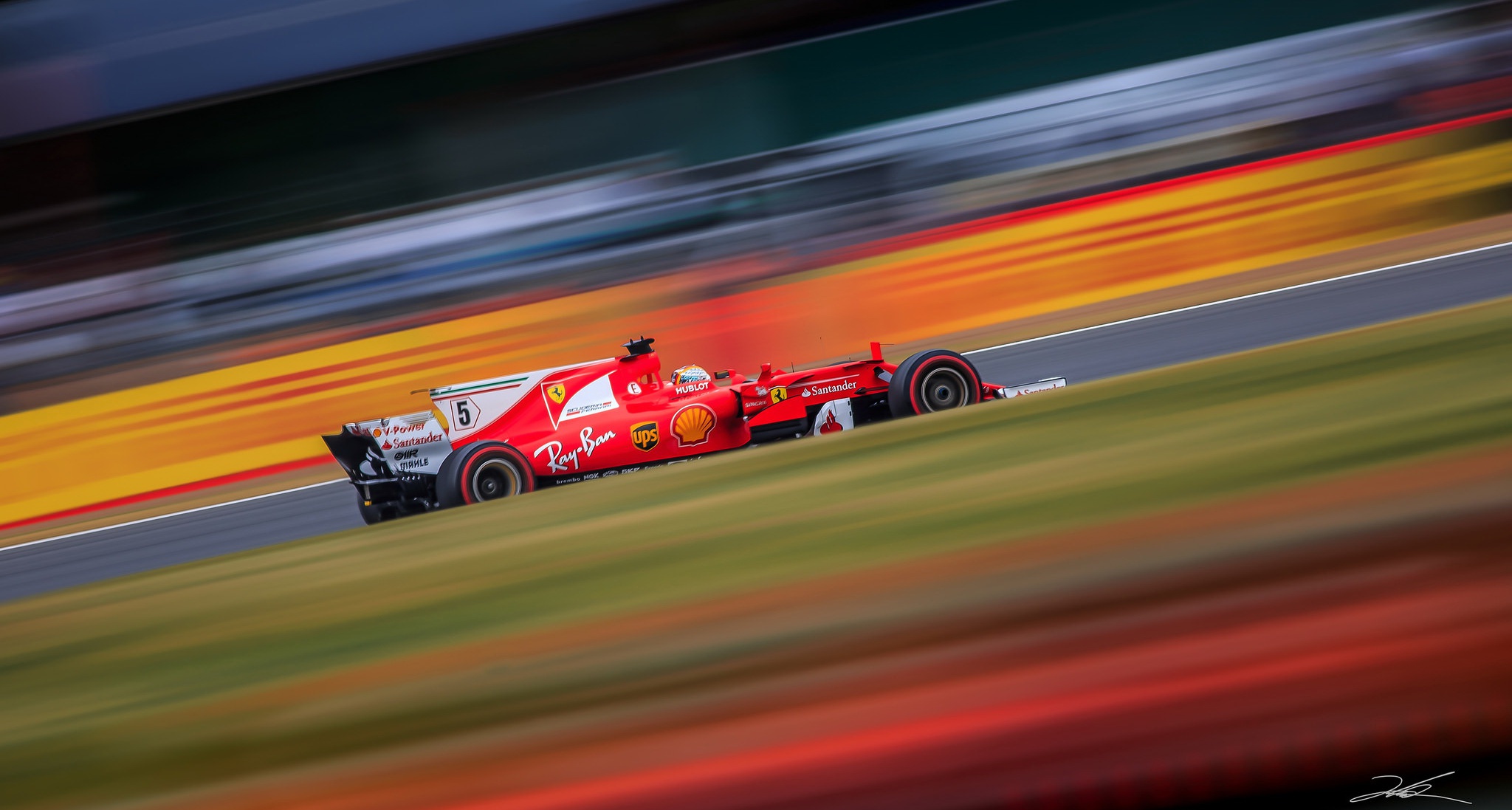 Download mobile wallpaper Sports, Ferrari, F1, Formula 1, Race Car, Racing, Motion Blur for free.