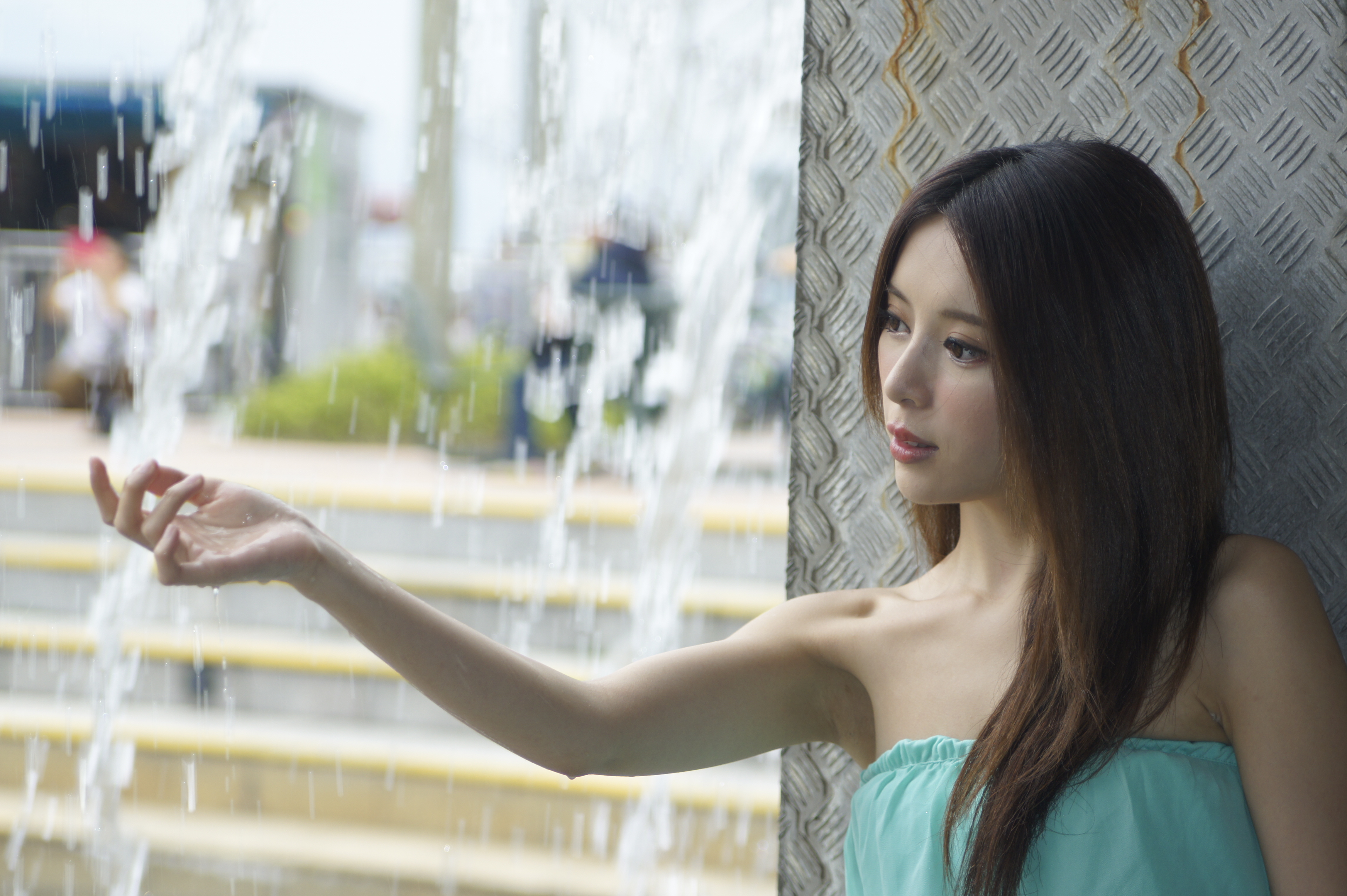 Download mobile wallpaper Hair, Face, Hong Kong, Model, Women, Asian, Taiwanese, Julie Chang, Zhang Qi Jun for free.