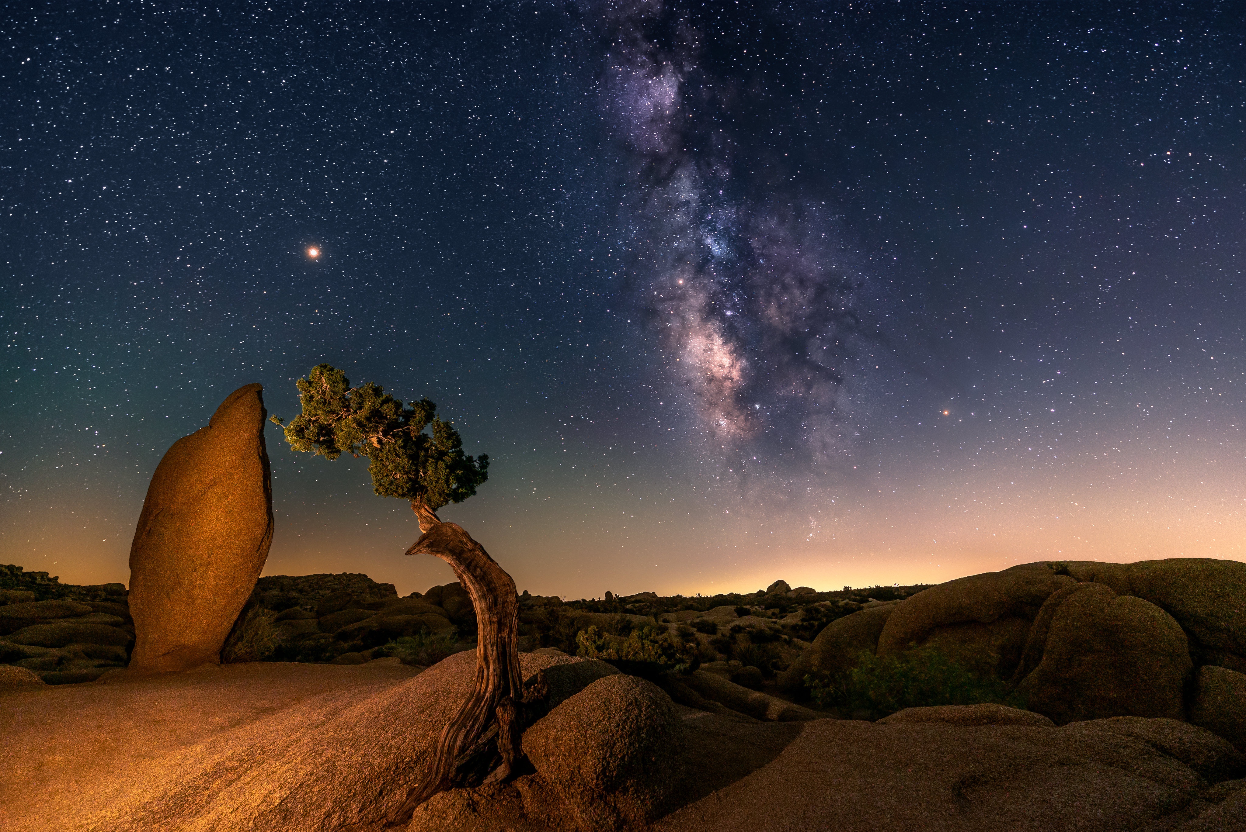 Free download wallpaper Night, Desert, Starry Sky, Earth on your PC desktop