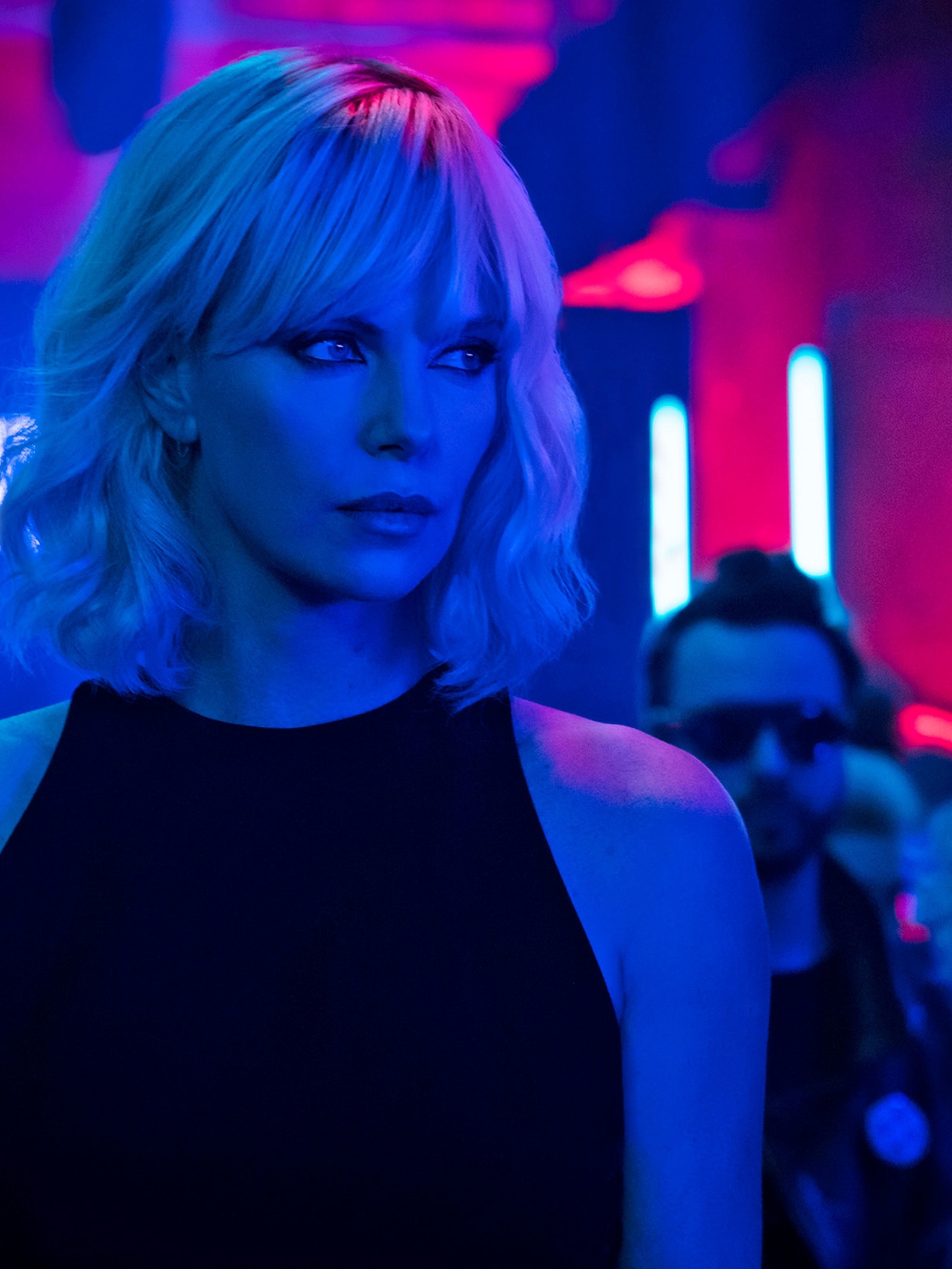 Handy-Wallpaper Charlize Theron, Filme, Atomic Blonde kostenlos herunterladen.