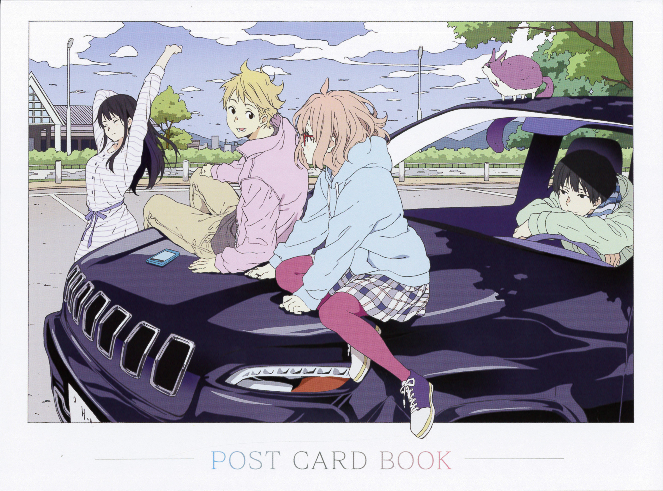 Handy-Wallpaper Animes, Beyond The Boundary kostenlos herunterladen.