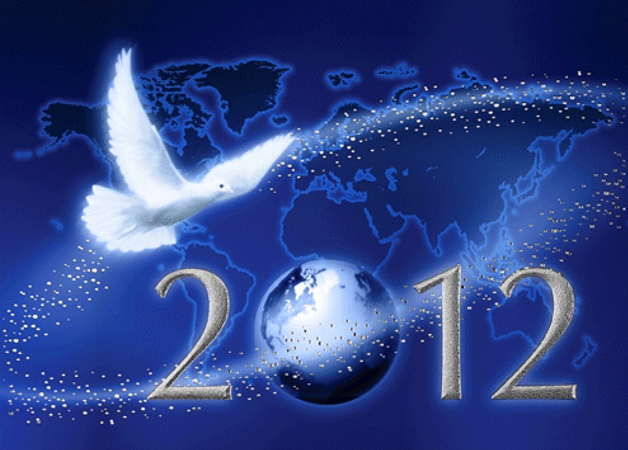 Die besten Neujahr 2012-Hintergründe für den Telefonbildschirm