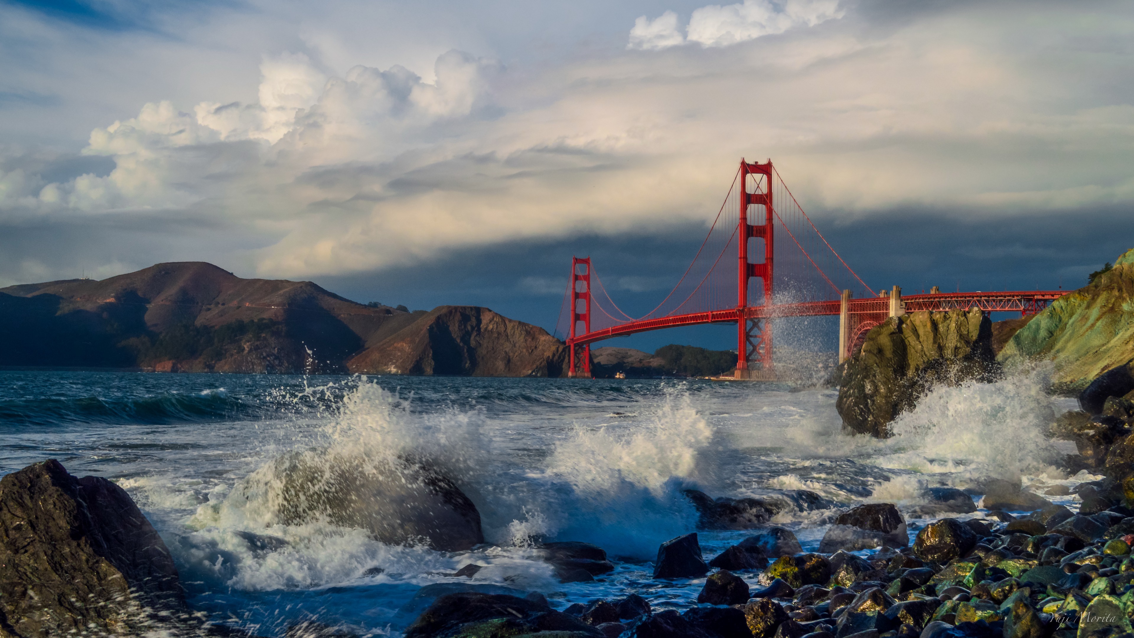 Download mobile wallpaper Bridges, Bridge, Golden Gate, Man Made for free.