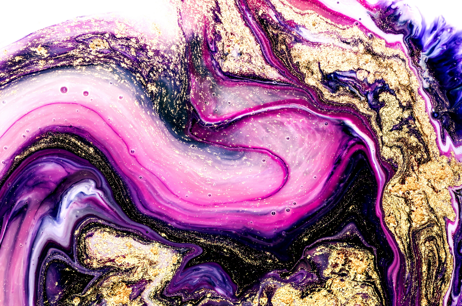 paint, purple, abstract, marble, sparkles