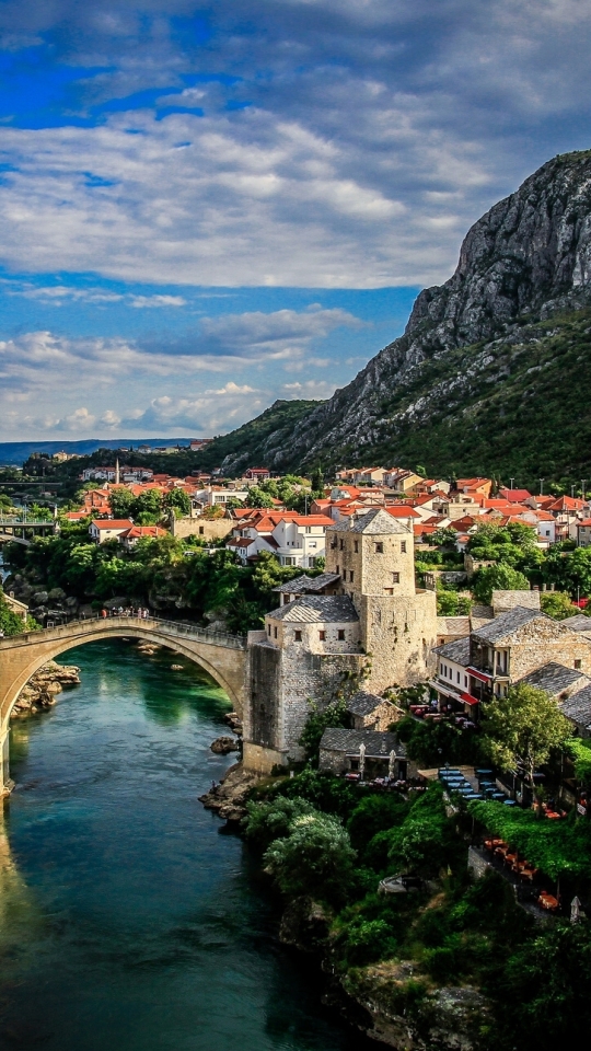 1139190 baixar papel de parede feito pelo homem, mostar, ponte, cidade, bósnia e herzegovina, cidades - protetores de tela e imagens gratuitamente