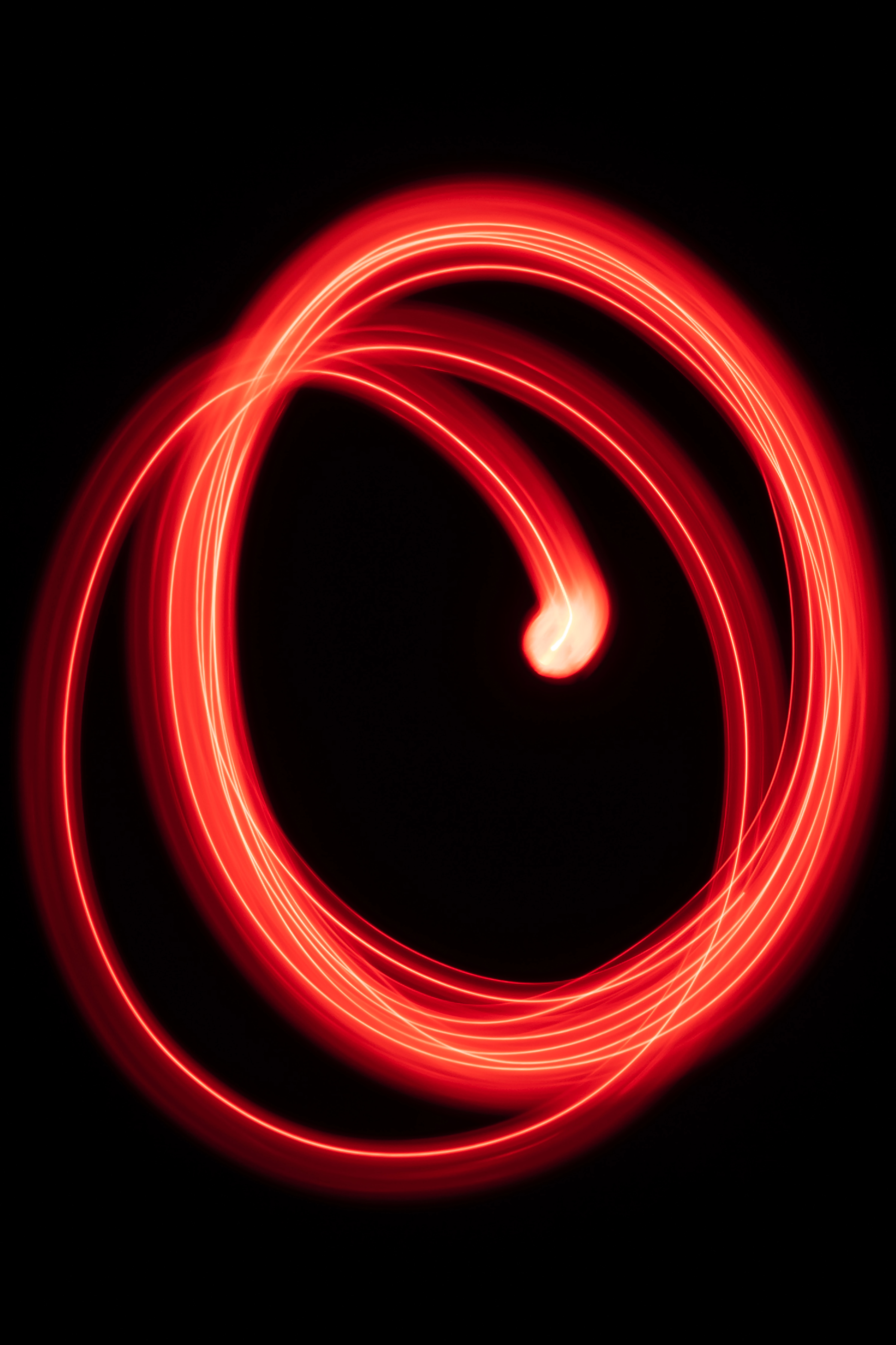 Download mobile wallpaper Light, Long Exposure, Circles, Shine, Abstract for free.