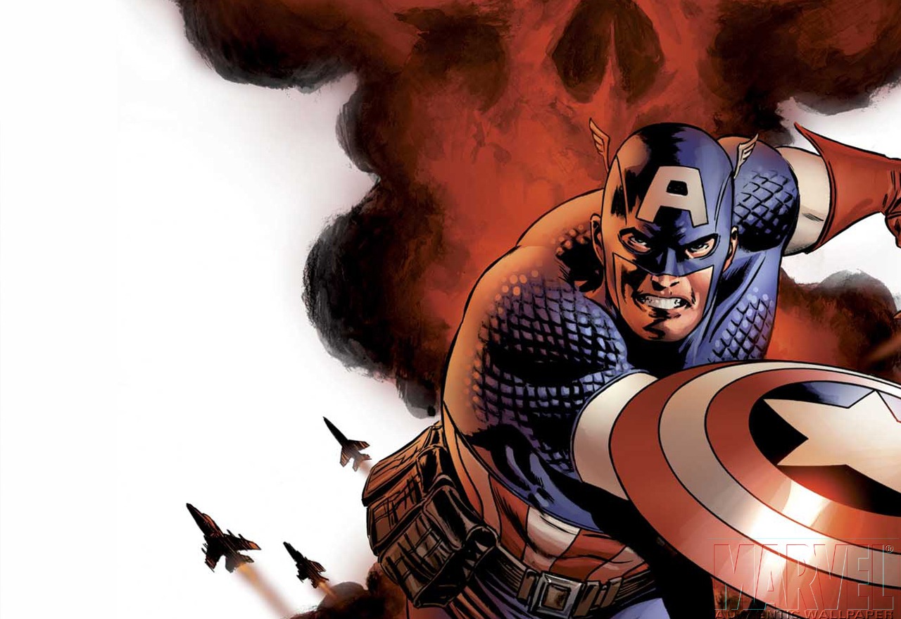 Скачать обои бесплатно Комиксы, Капитан Америка картинка на рабочий стол ПК