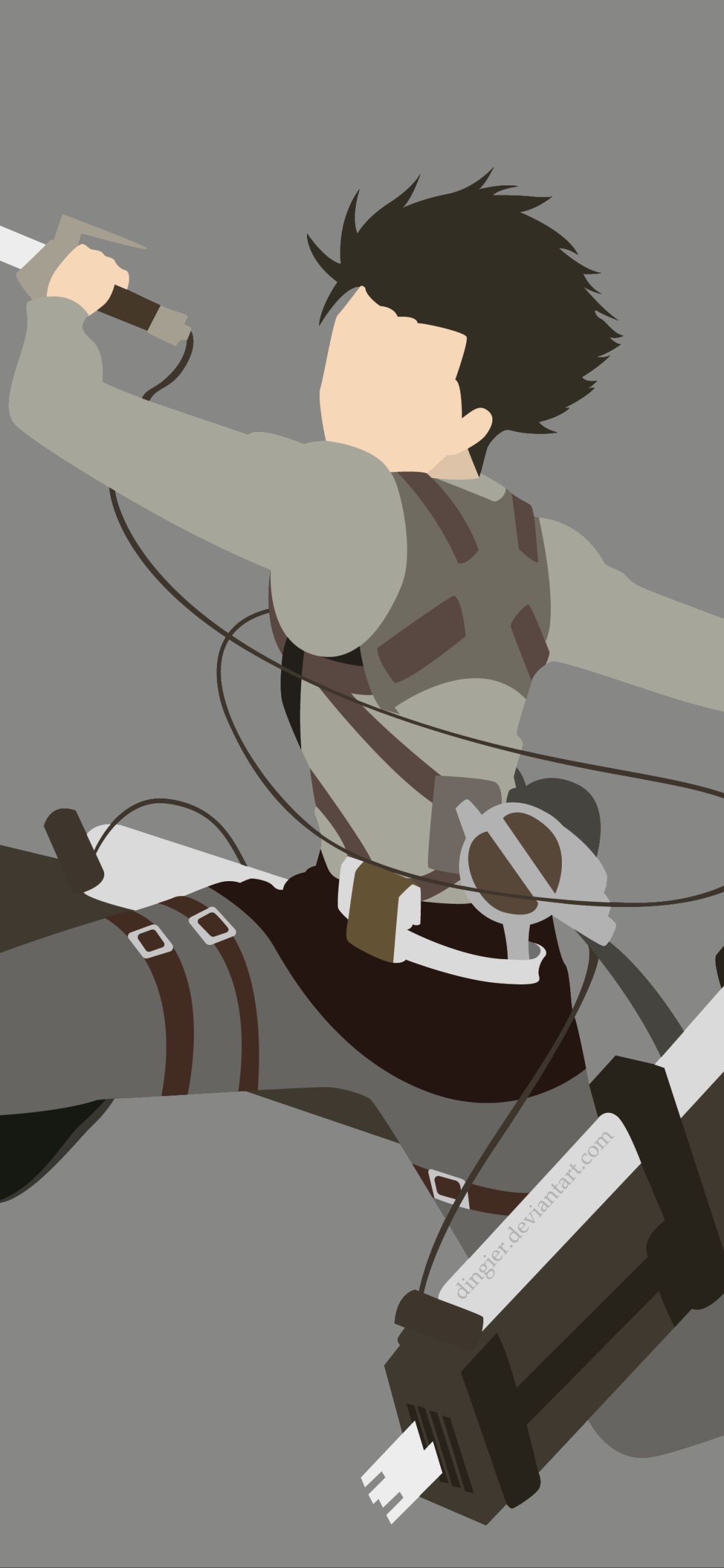 Handy-Wallpaper Animes, Attack On Titan, Levi Ackermann kostenlos herunterladen.