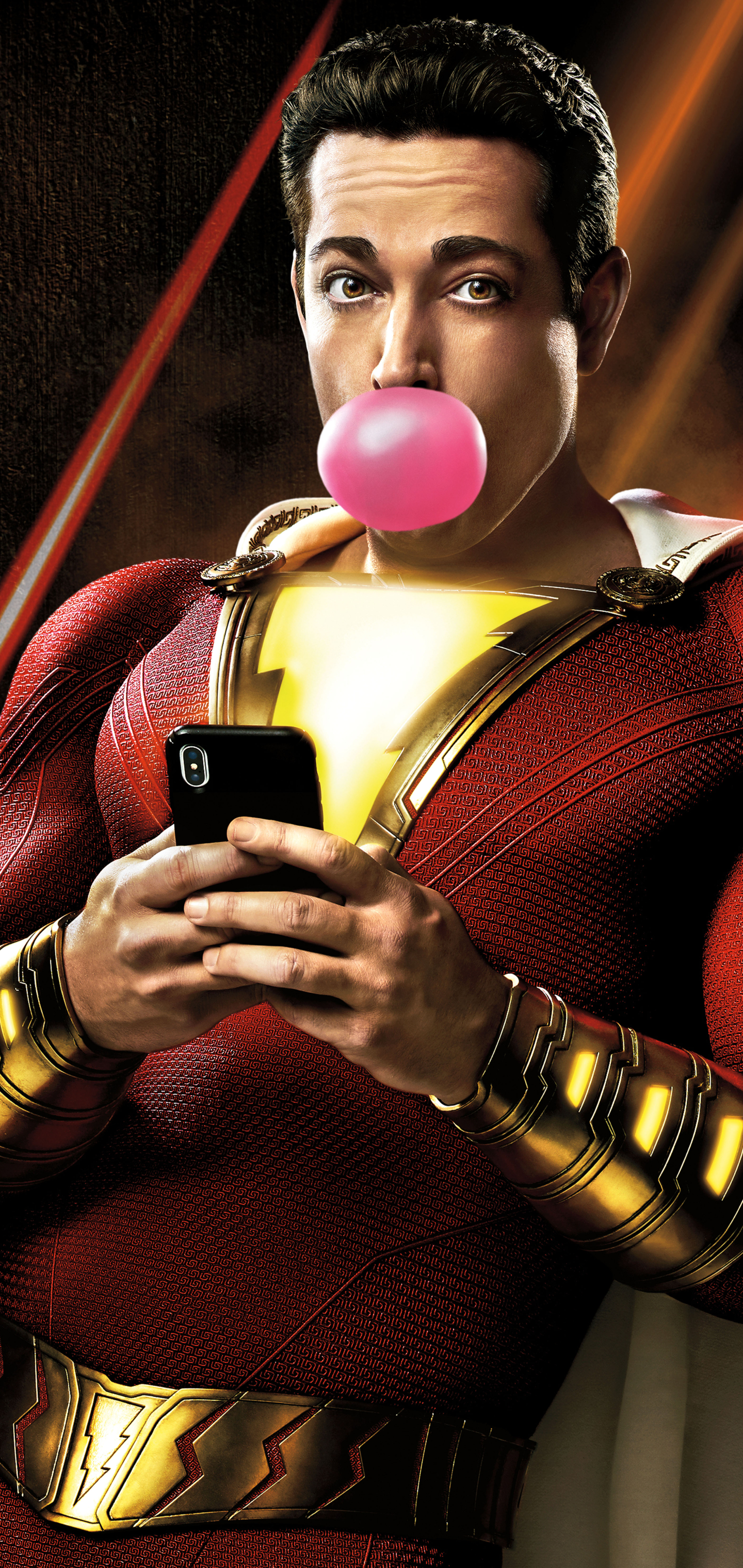 1335472 descargar fondo de pantalla películas, ¡shazam!, shazam (dc cómics), zachary levi: protectores de pantalla e imágenes gratis