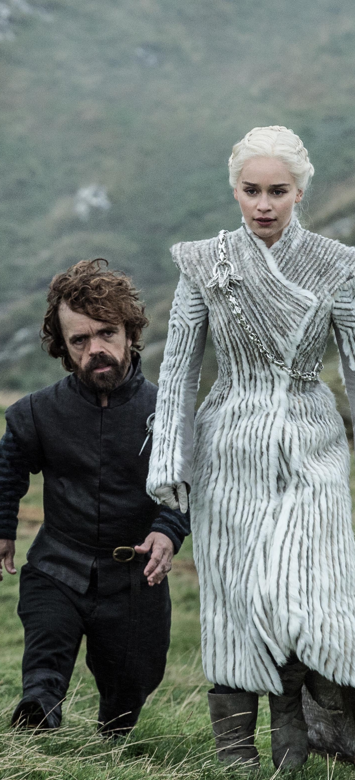 Baixar papel de parede para celular de Programa De Tv, A Guerra Dos Tronos, Peter Dinklage, Tyrion Lannister, Daenerys Targaryen, Emilia Clarke gratuito.