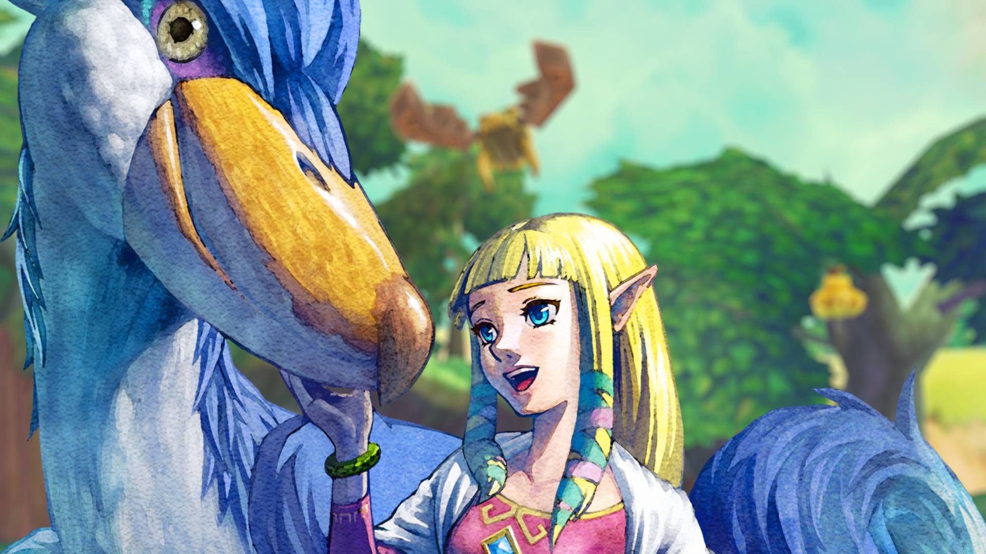 Download mobile wallpaper The Legend Of Zelda: Skyward Sword, Zelda, Video Game for free.
