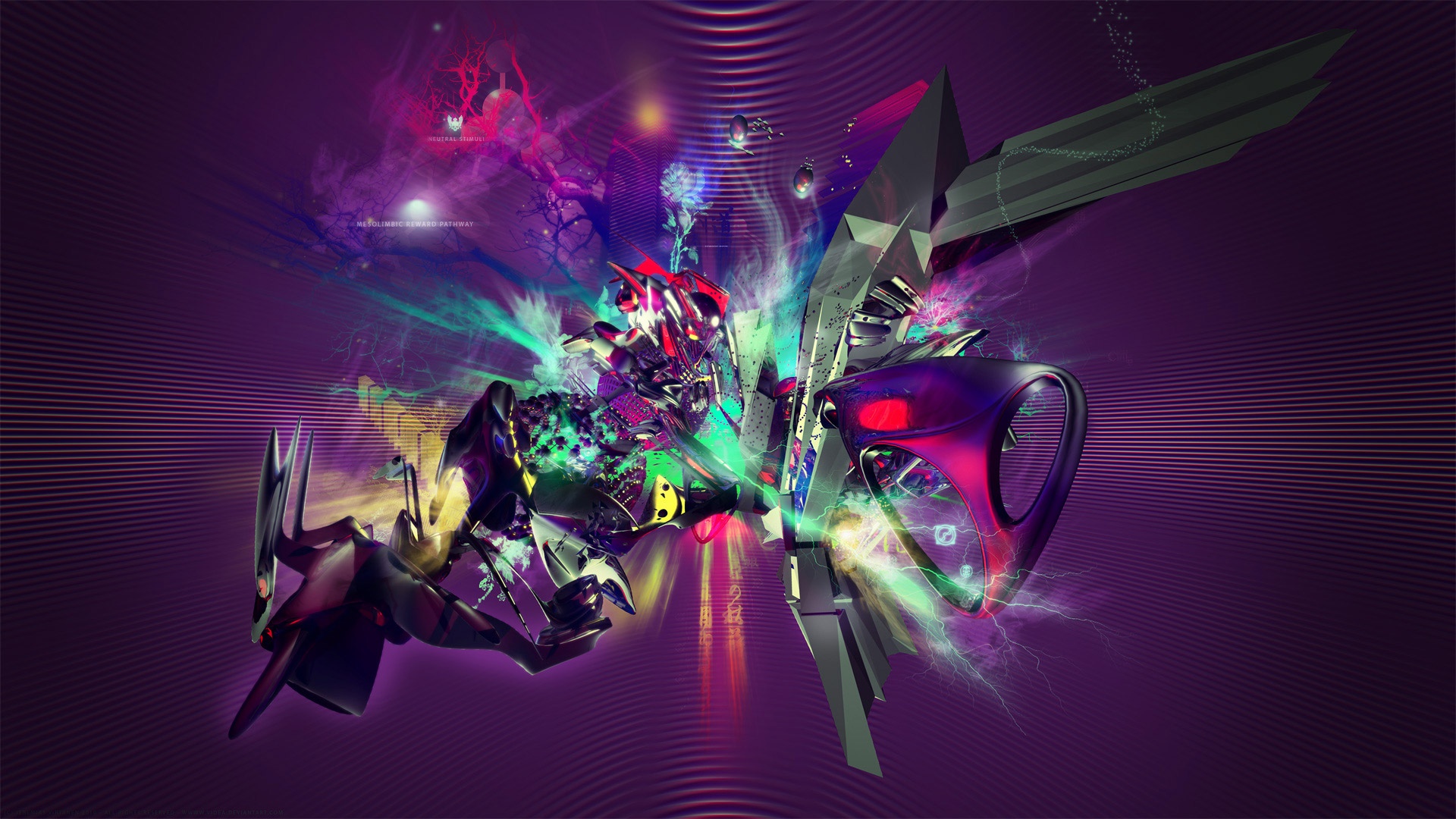 Free download wallpaper Abstract, 3D, Colors, Design, Shapes, Explosion on your PC desktop