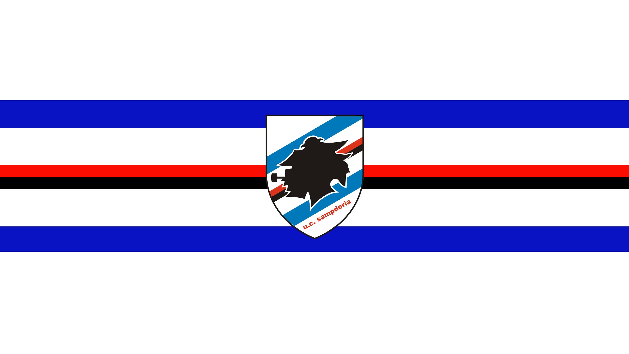 Download mobile wallpaper Sports, Logo, Emblem, Soccer, U C Sampdoria for free.
