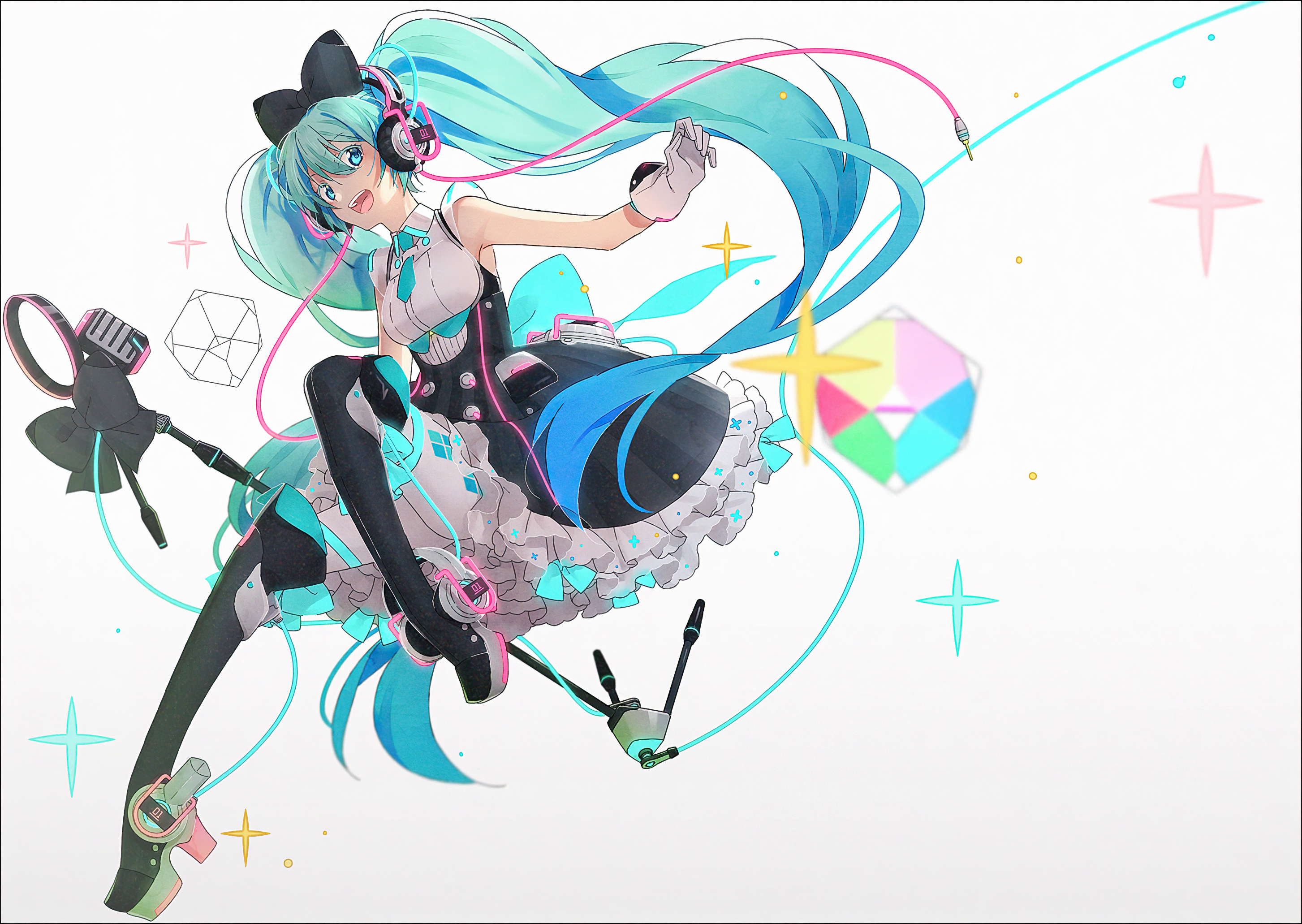 Téléchargez gratuitement l'image Vocaloïde, Animé, Hatsune Miku sur le bureau de votre PC