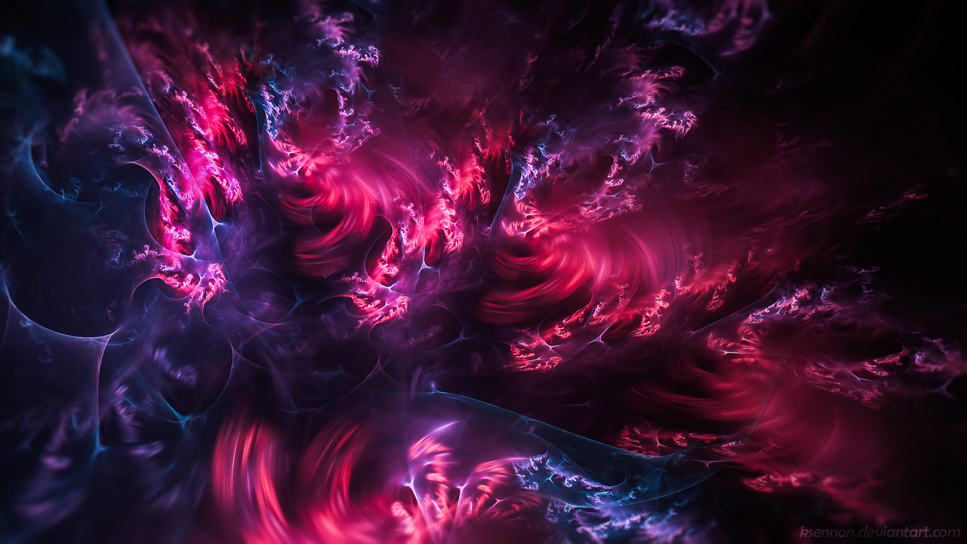 Download mobile wallpaper Abstract, Fractal, Purple for free.